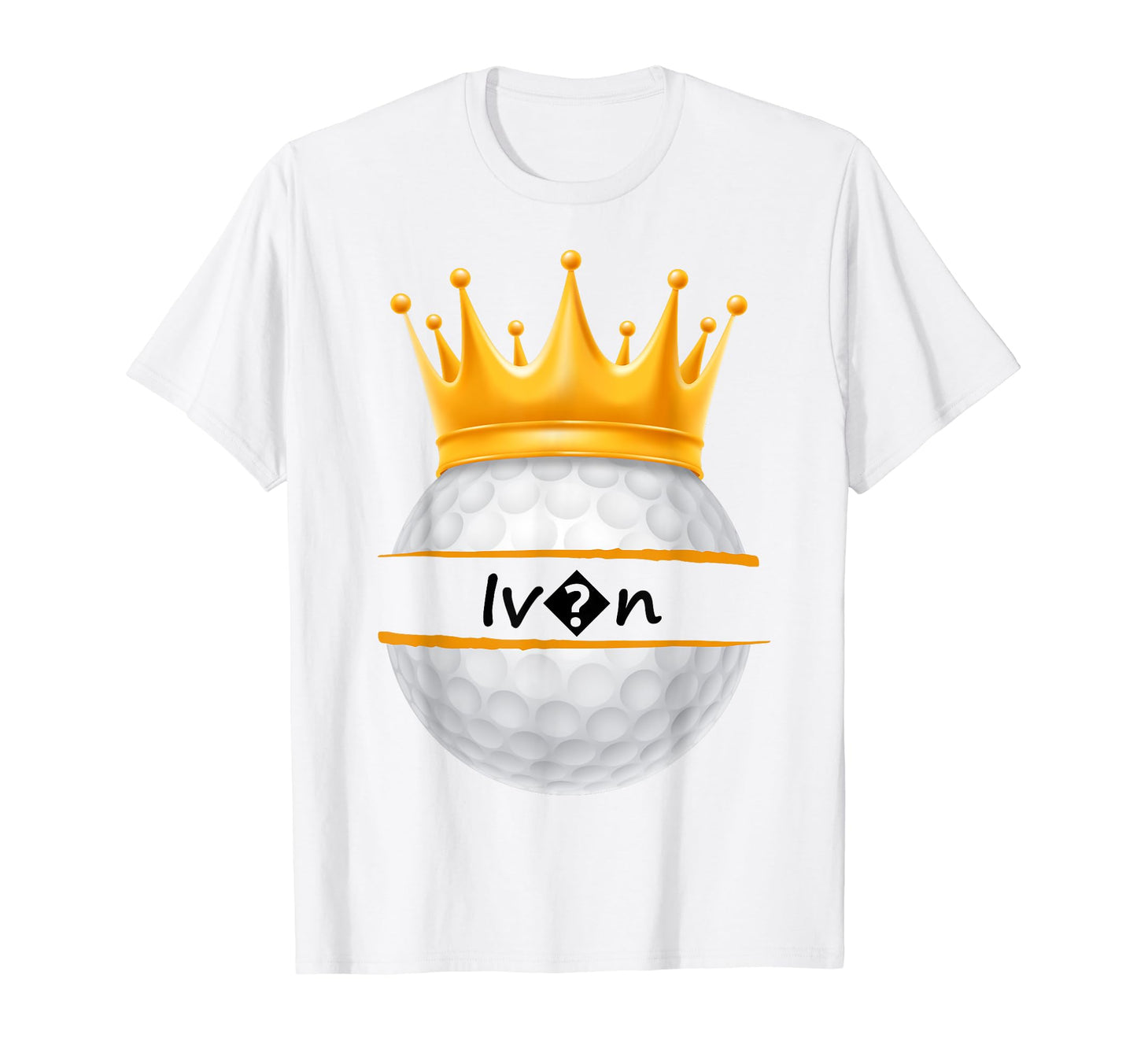 Novelty Golf Personalized Name Iv N T-Shirt - Minimalist Print Men Women - T-Shirt, Sweatshirt, Hoodie