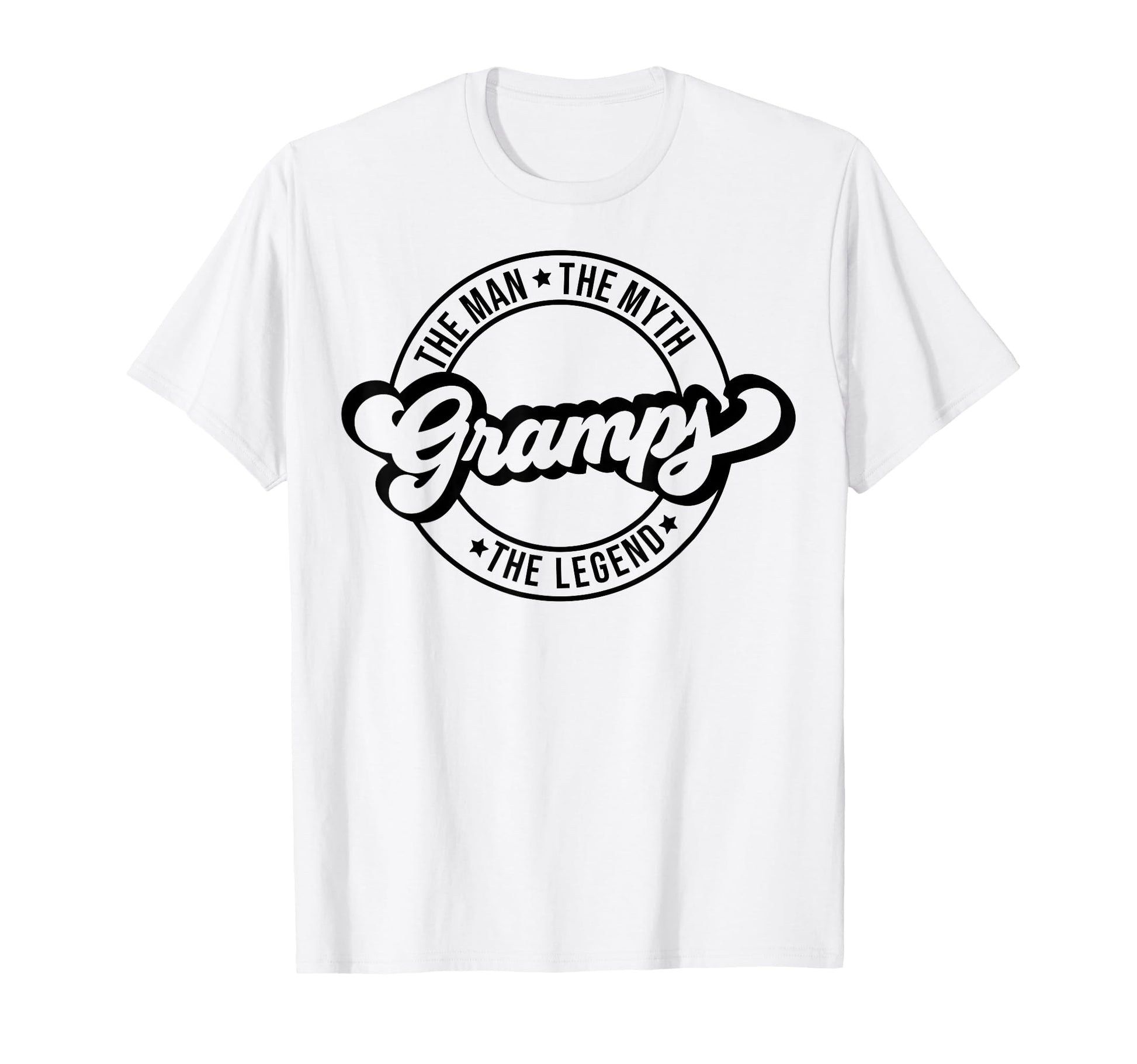 Myth Gramps Legend Father Dad Dada T-Shirt - Trendy Graphic Unisex - T-Shirt, Sweatshirt, Hoodie