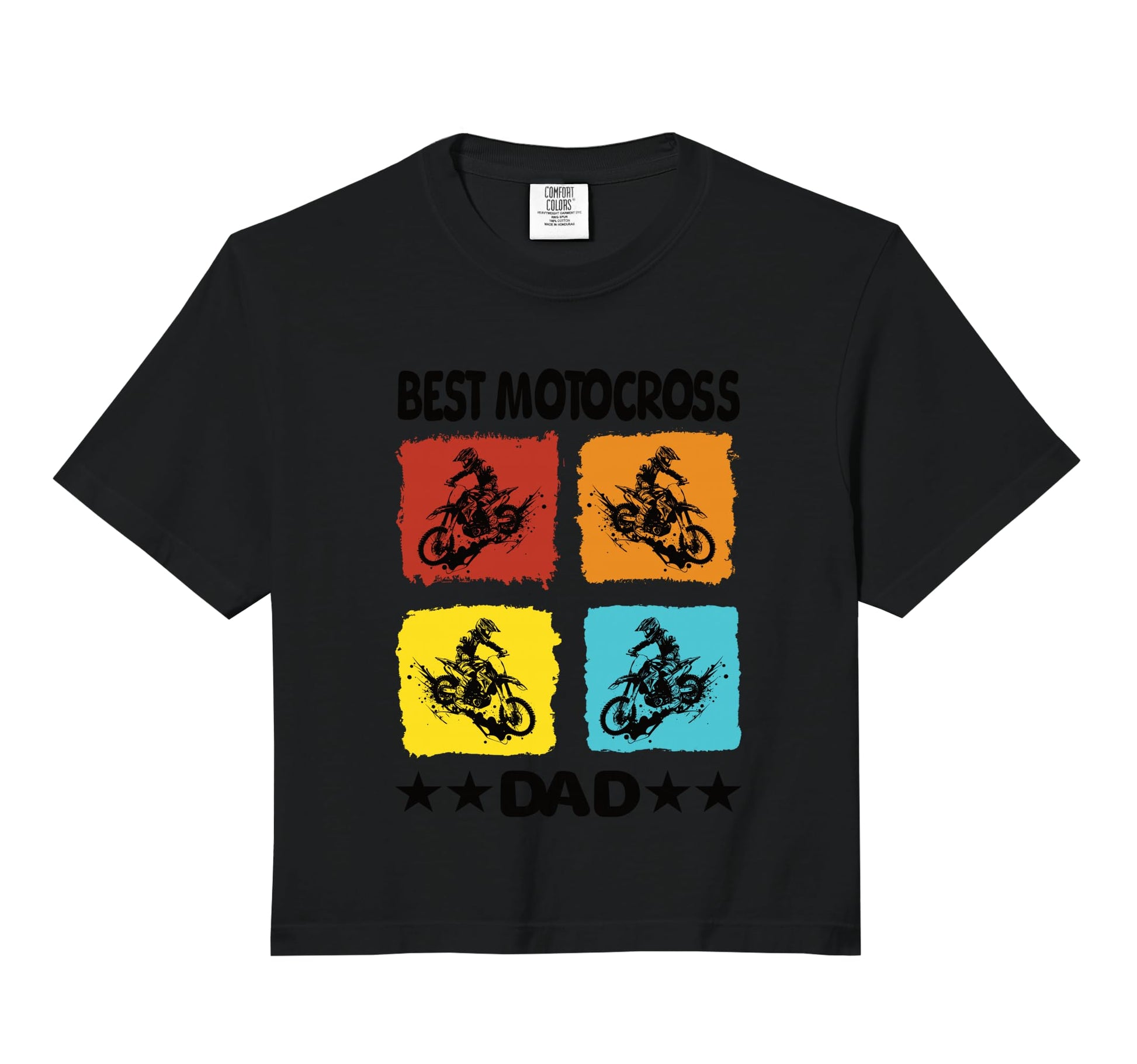 Best Motocross Dad Motocross Bike T-Shirt - Fun Novelty Design Men Women - T-Shirt, Sweatshirt, Hoodie