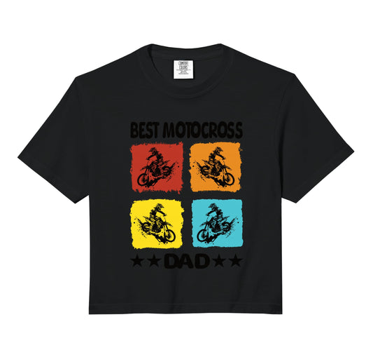 Best Motocross Dad Motocross Bike T-Shirt - Fun Novelty Design Men Women - T-Shirt, Sweatshirt, Hoodie