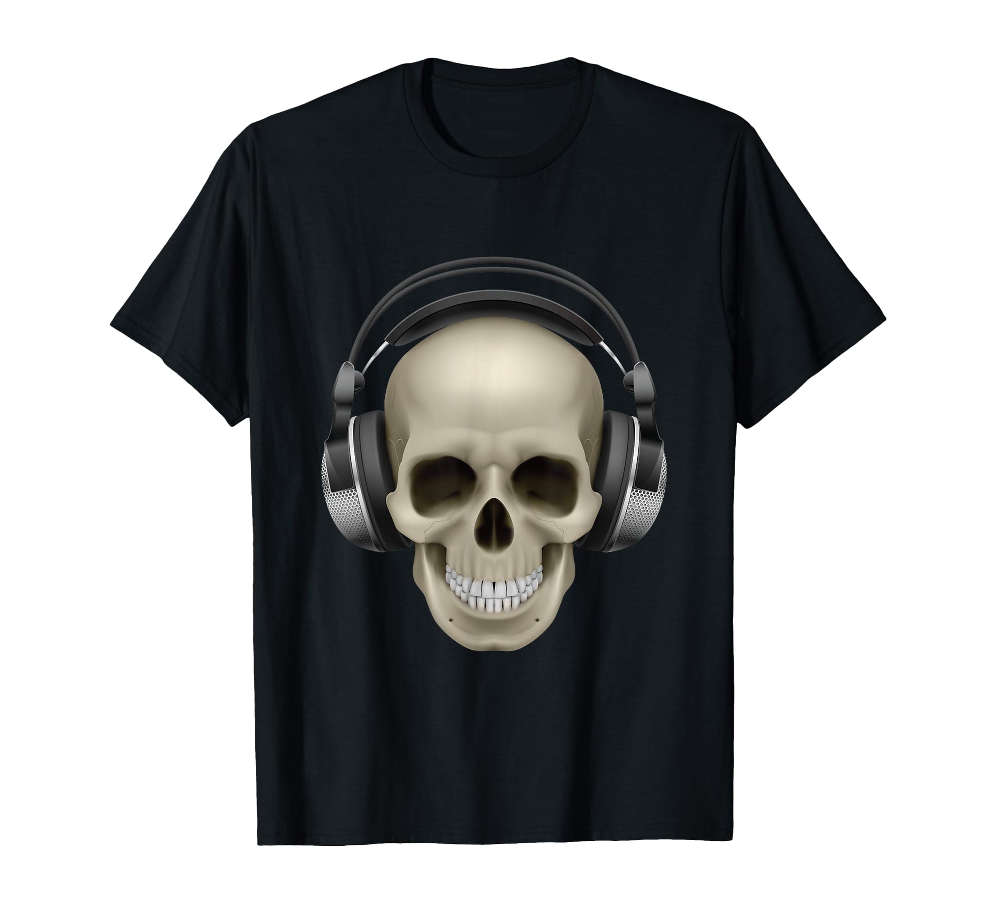 Skull Dj Headphones Music Deejay T-Shirt - Streetwear Style for Adults - T-Shirt, Sweatshirt, Hoodie