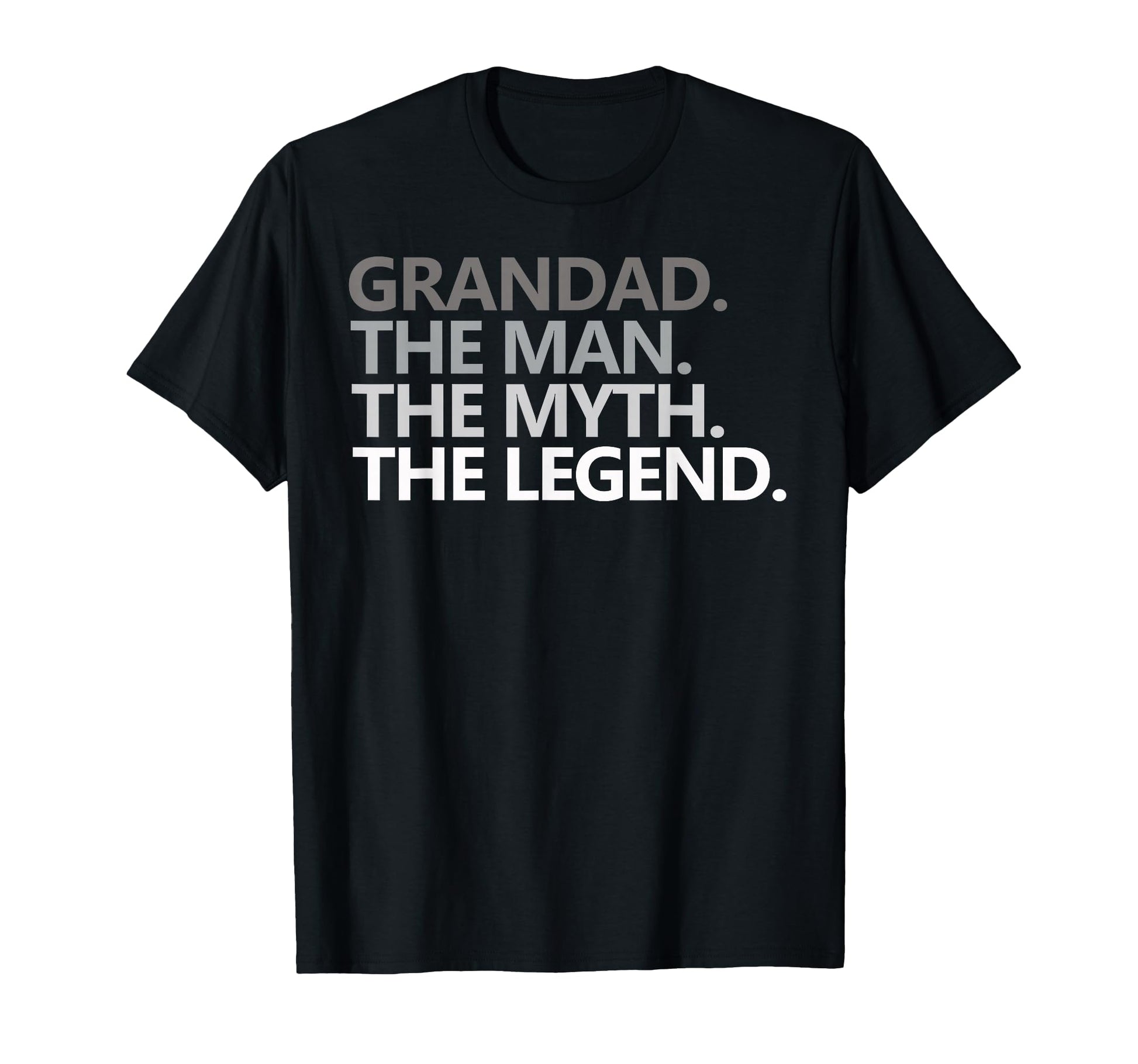 Grandad Myth Legend Fathers Day Sweatshirt - Fun Novelty Design for Adults - T-Shirt, Sweatshirt, Hoodie