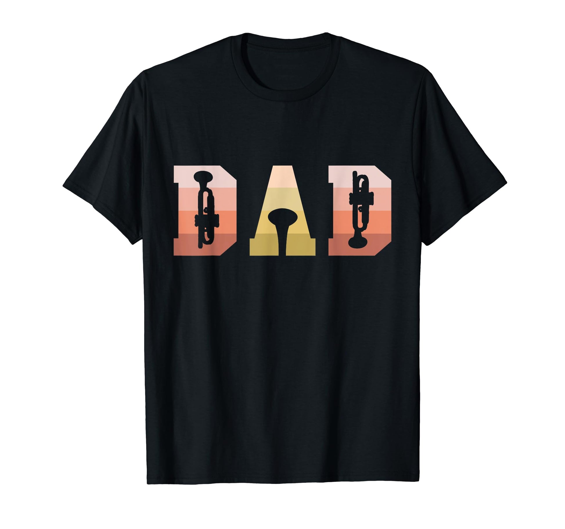 Trumpet Dad Trumpeter Musician T-Shirt - Casual Everyday Wear Unisex - T-Shirt, Sweatshirt, Hoodie