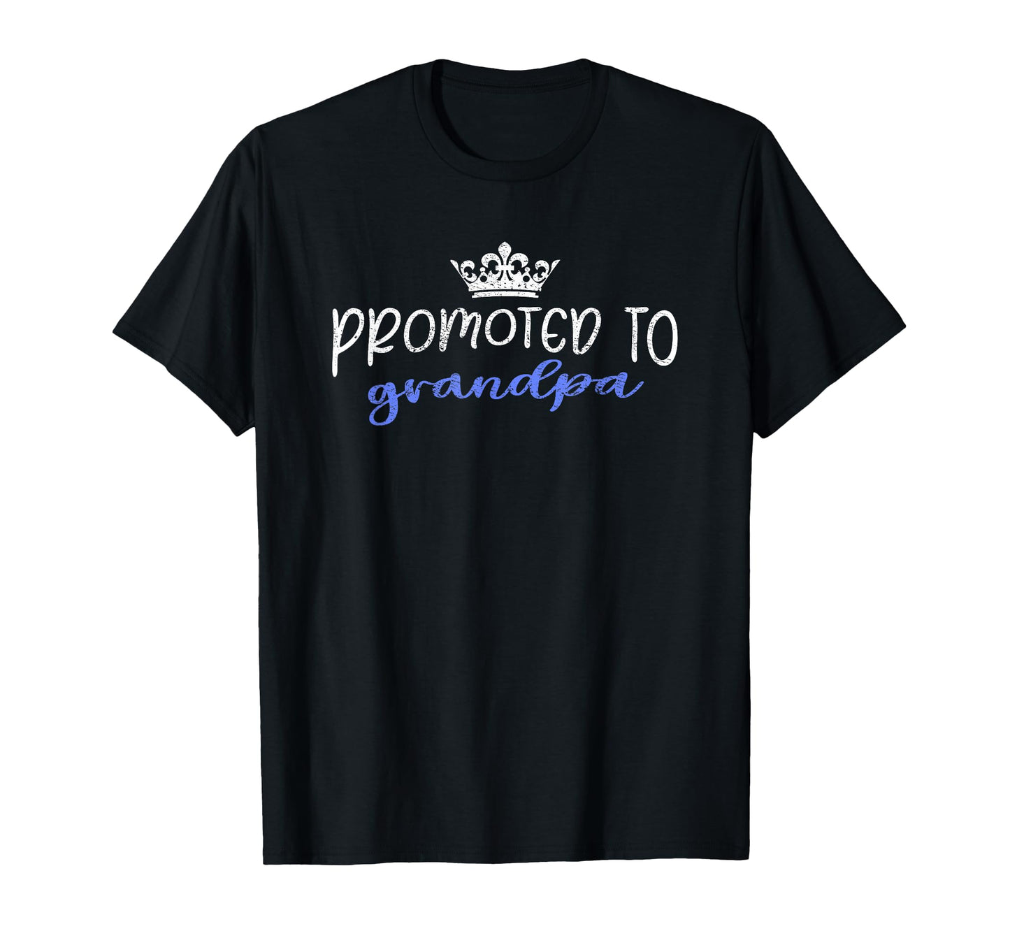 Funny Mens Promoted To Grandpa Pops T-Shirt - Unique Graphic Men Women - T-Shirt, Sweatshirt, Hoodie