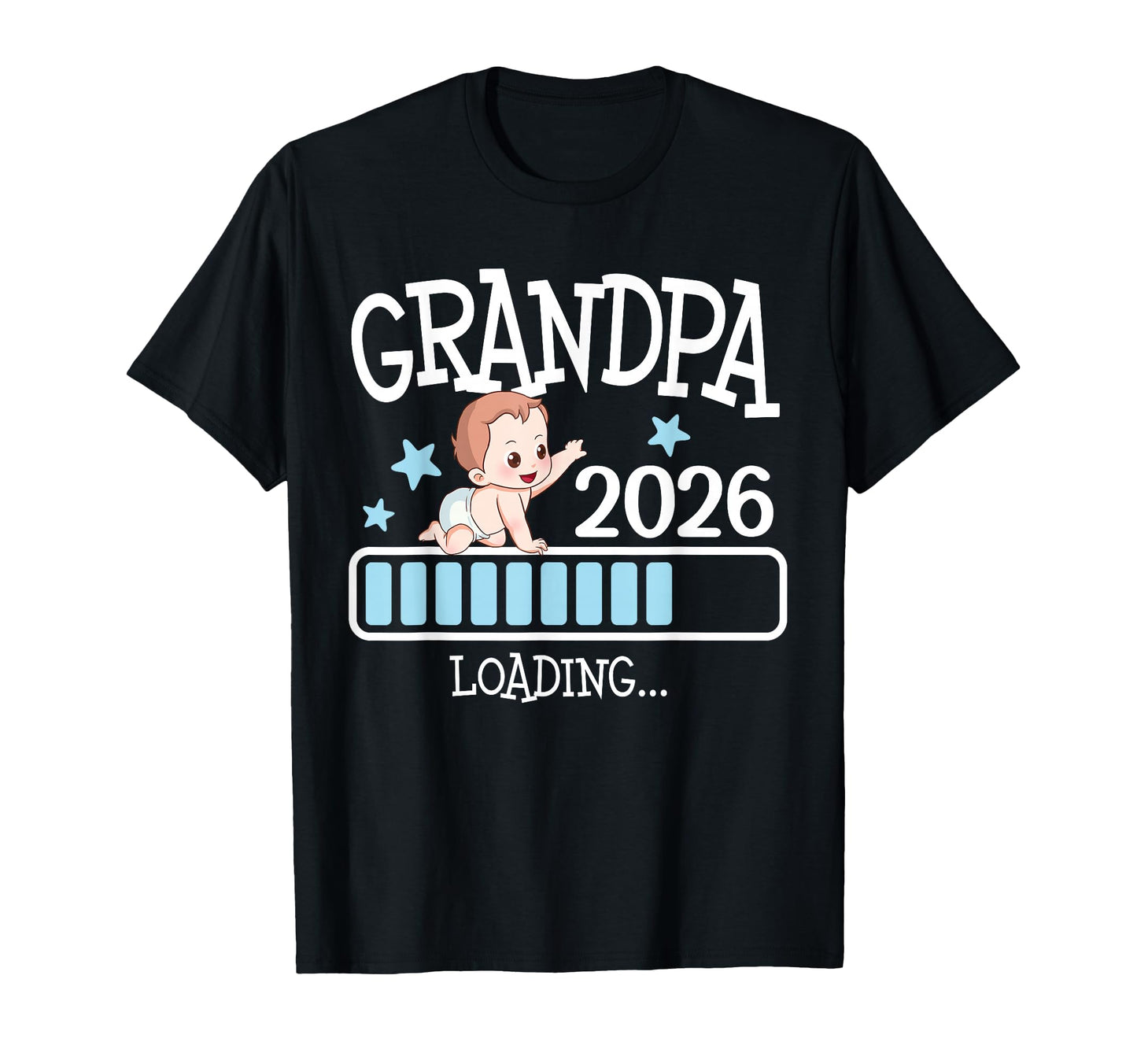 Promoted To Grandpa 2026 Grandpa 2026 T-Shirt - Aesthetic Graphic Unisex - T-Shirt, Sweatshirt, Hoodie