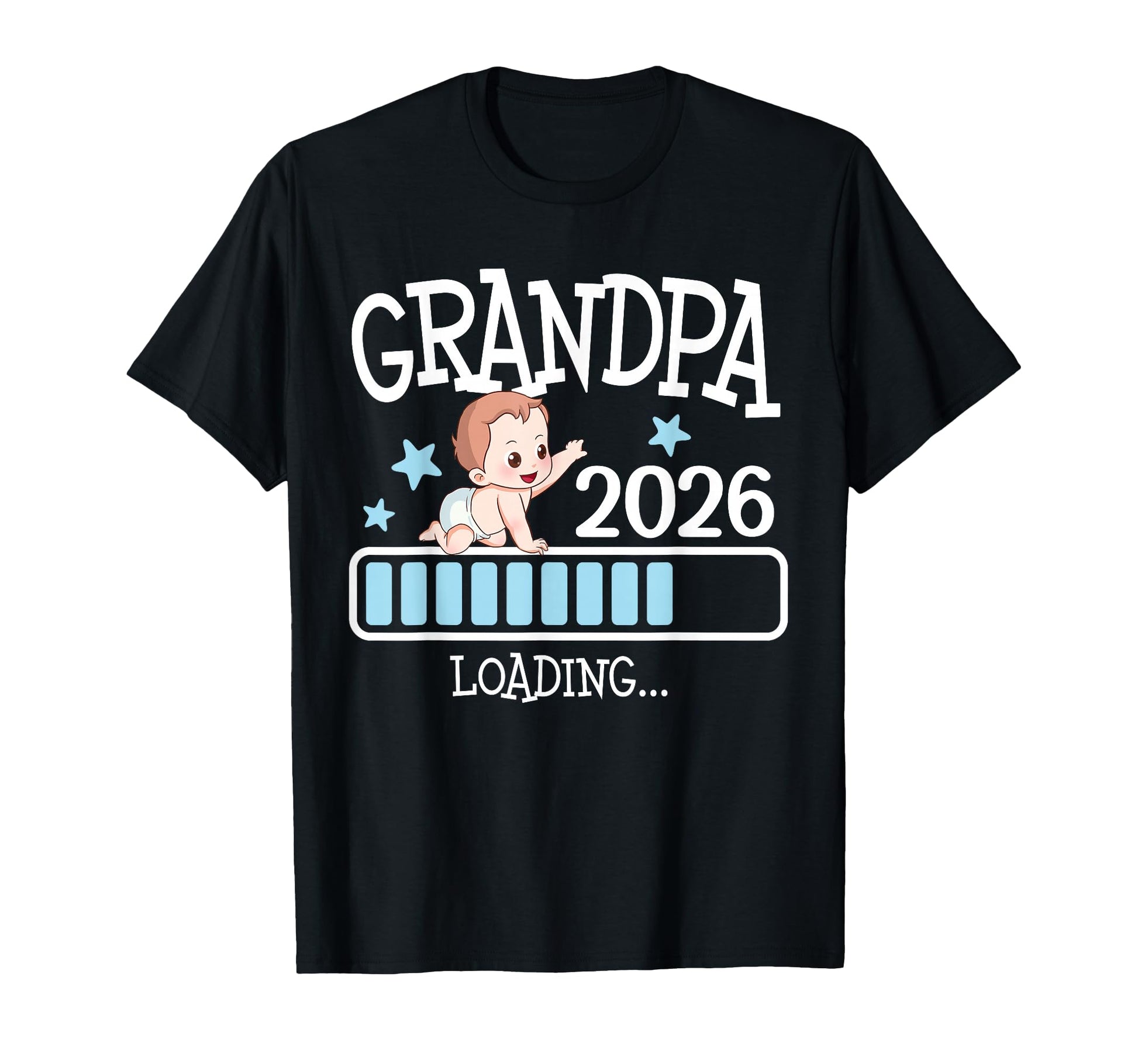 Promoted To Grandpa 2026 Grandpa 2026 T-Shirt - Aesthetic Graphic Unisex - T-Shirt, Sweatshirt, Hoodie