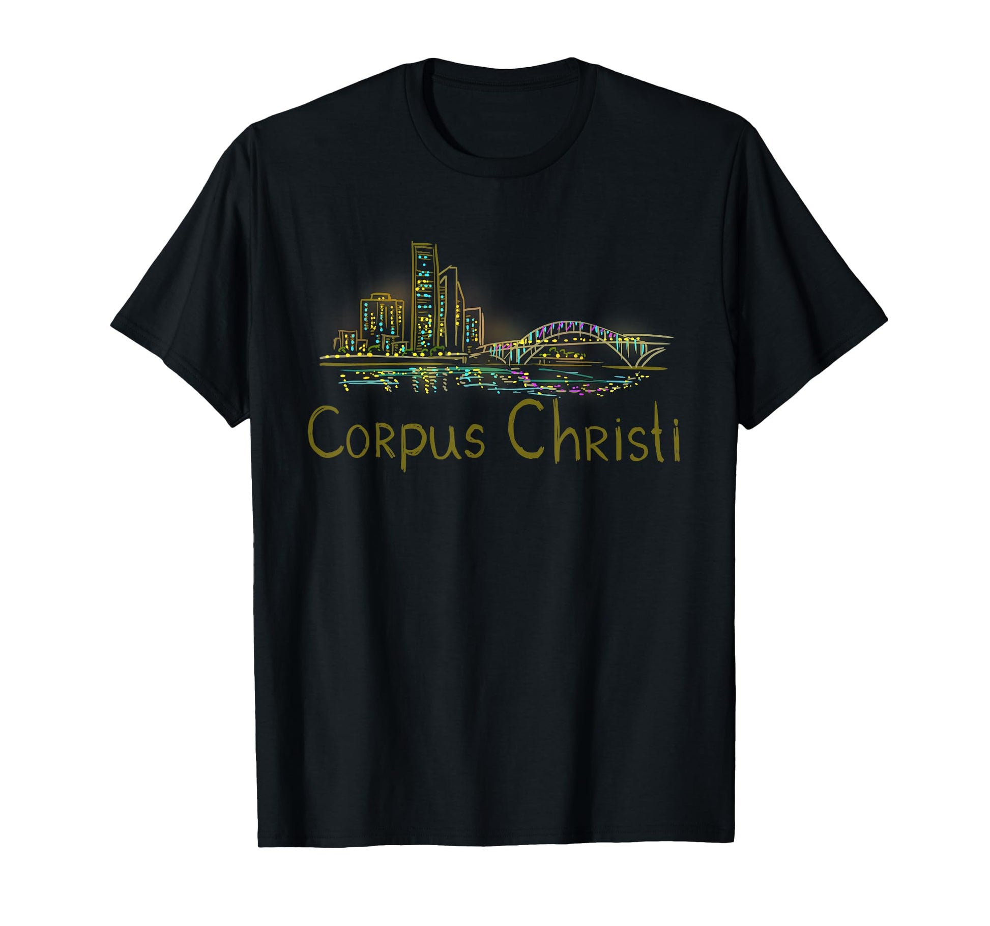 Corpus Christi City Texas Souvenir Gift T-Shirt - Unique Graphic Men Women - T-Shirt, Sweatshirt, Hoodie
