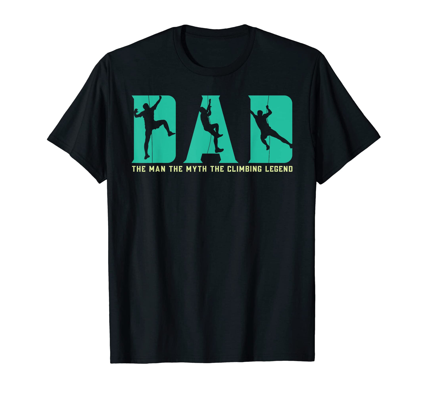 Bouldering Dad Myth Climbing Legend T-Shirt - Novelty Apparel for Adults - T-Shirt, Sweatshirt, Hoodie