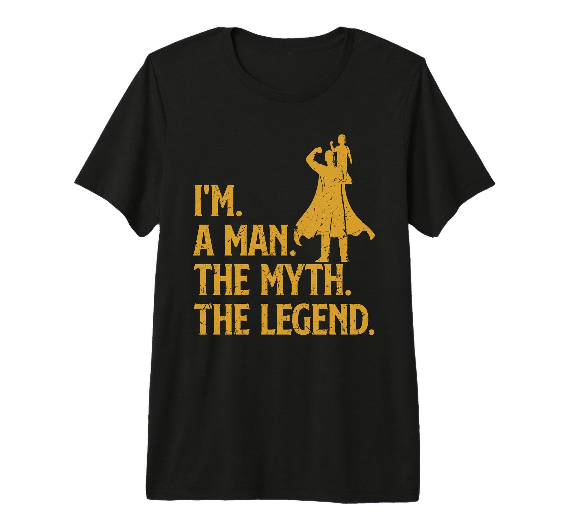 Father To Be Im Myth Legend Soon To Be Dad T-Shirt - Graphic Print Unisex - T-Shirt, Sweatshirt, Hoodie