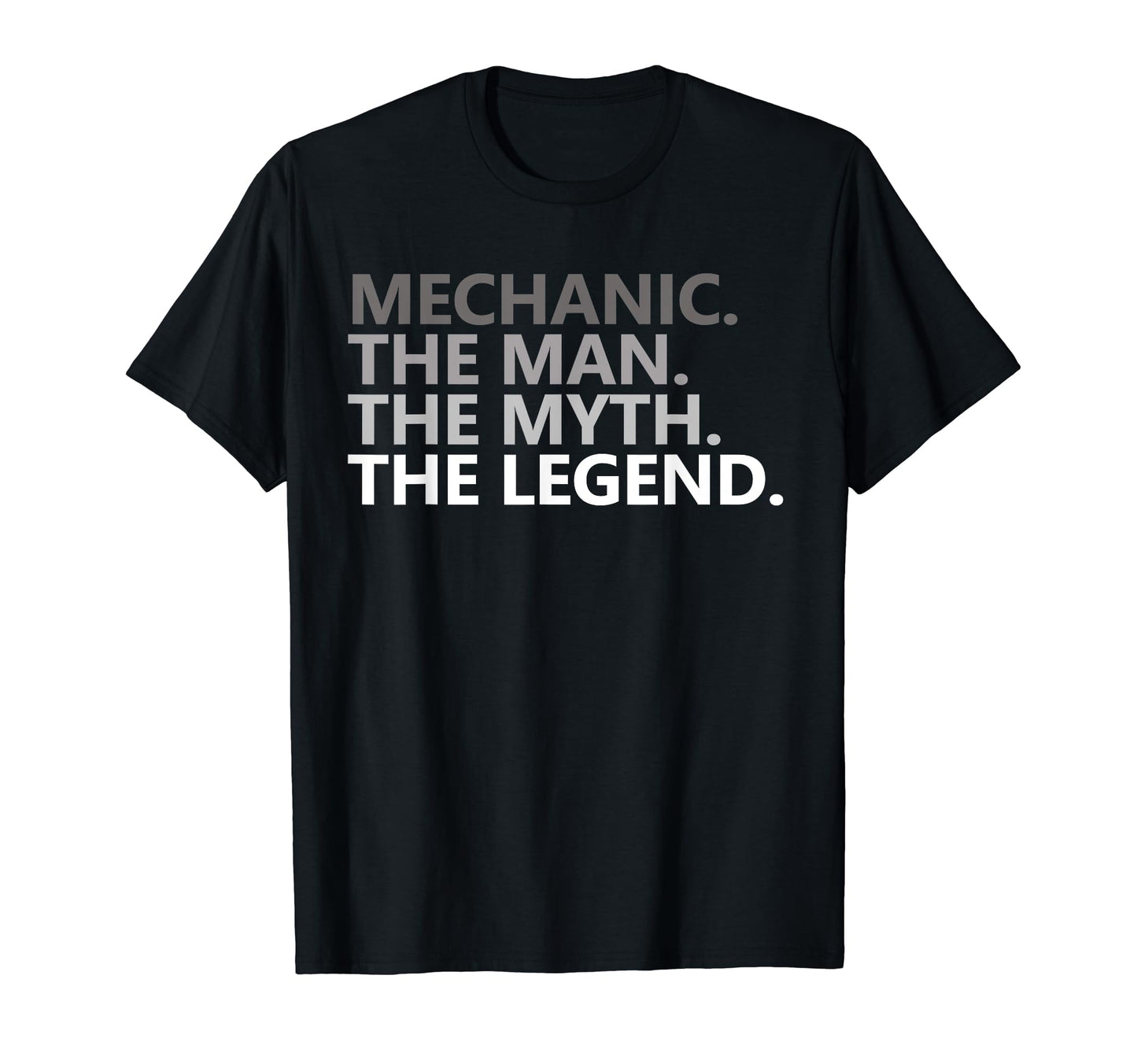 Myth Legend Mechanic Dad Funny Auto T-Shirt - Streetwear Style for Adults - T-Shirt, Sweatshirt, Hoodie