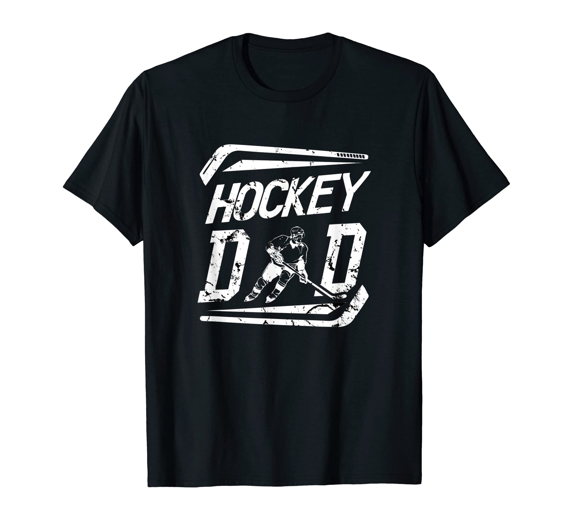 Hockey Dad Ice Skating Rink Father T-Shirt - Unique Graphic Unisex - T-Shirt, Sweatshirt, Hoodie