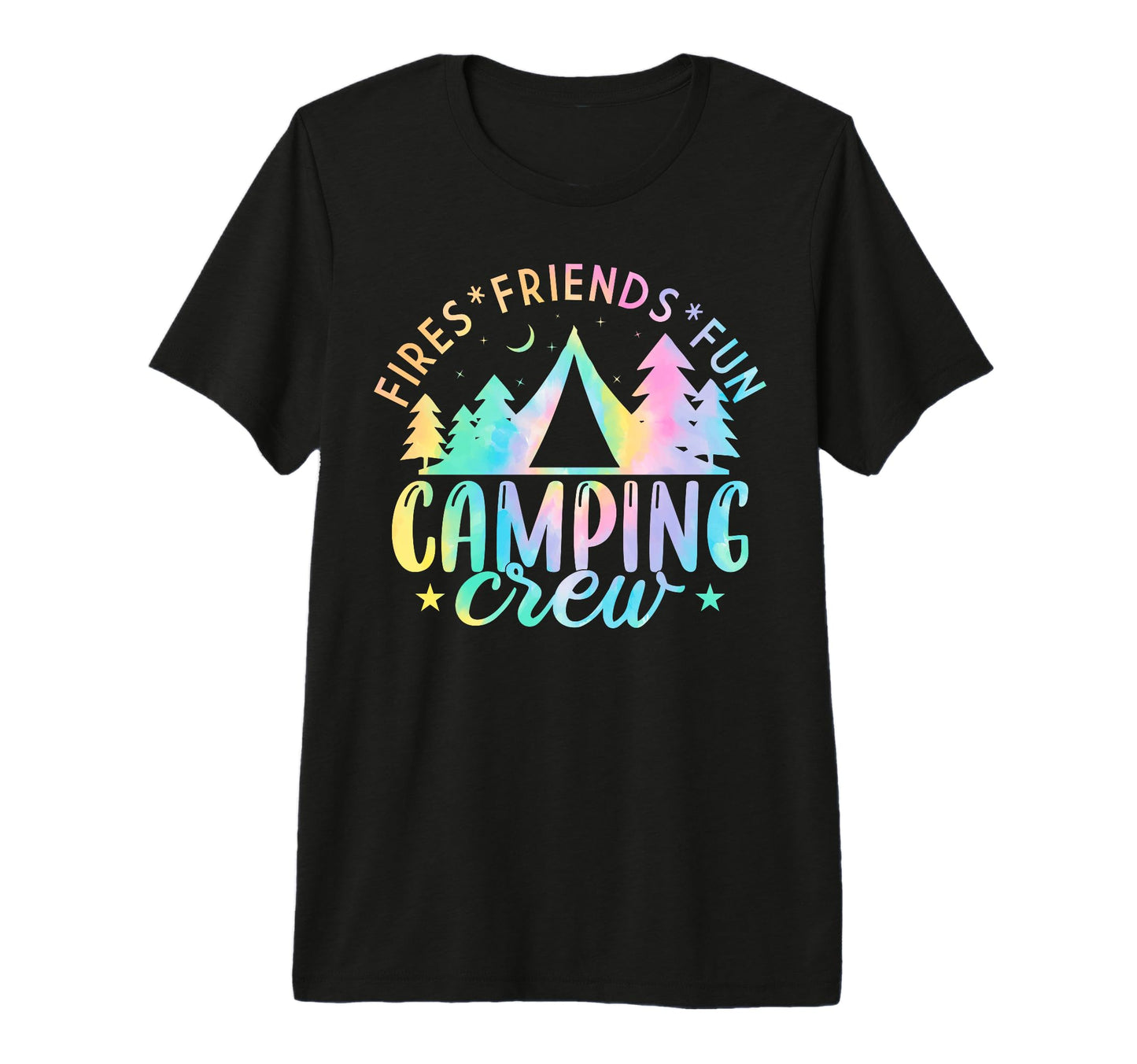 Camping Crew Group Matching Funny Hiking T-Shirt - Trendy Graphic Unisex - T-Shirt, Sweatshirt, Hoodie