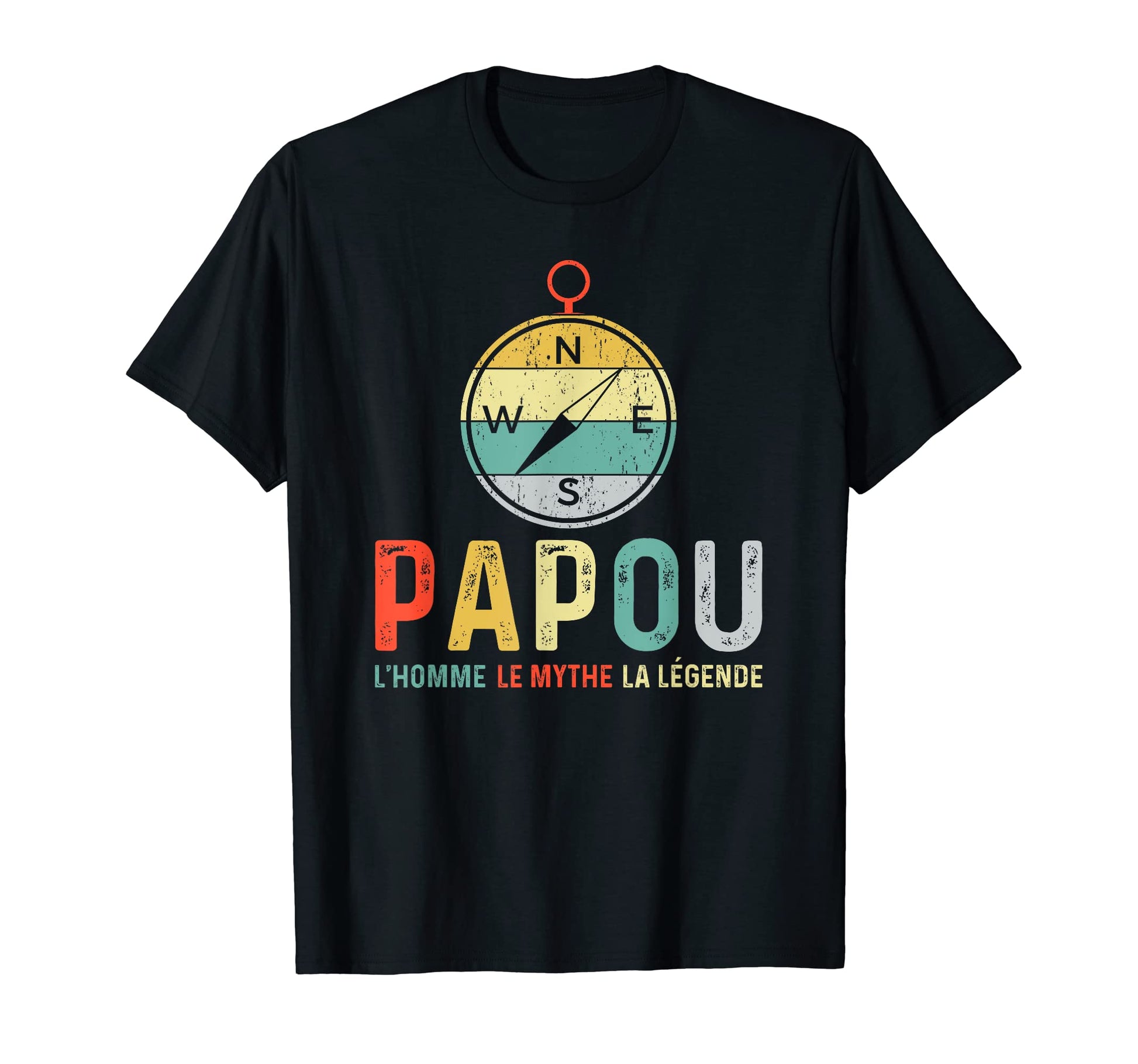 Papou Myth Legend Gift Dad Gift T-Shirt - Novelty Apparel for Adults - T-Shirt, Sweatshirt, Hoodie