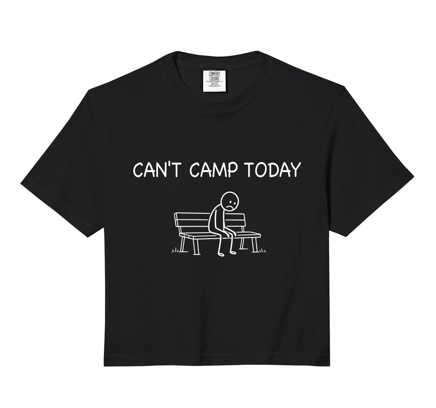 Camping Funny Outdoor Campers Cant T-Shirt - Novelty Apparel for Adults - T-Shirt, Sweatshirt, Hoodie