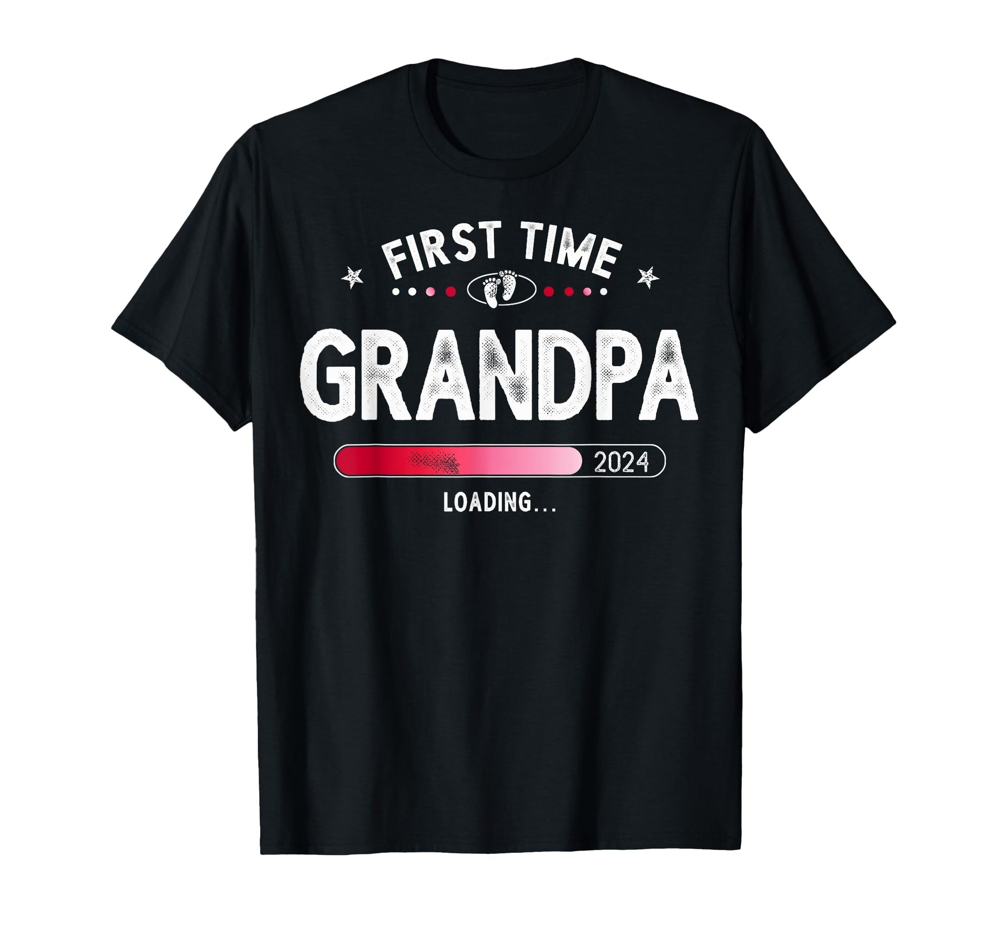 Promoted To Grandad Est 2024 Soon To T-Shirt - Trendy Graphic for Adults - T-Shirt, Sweatshirt, Hoodie