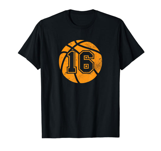 Basketball Player 16 Basketball Mom T-Shirt - Minimalist Print Men Women - T-Shirt, Sweatshirt, Hoodie