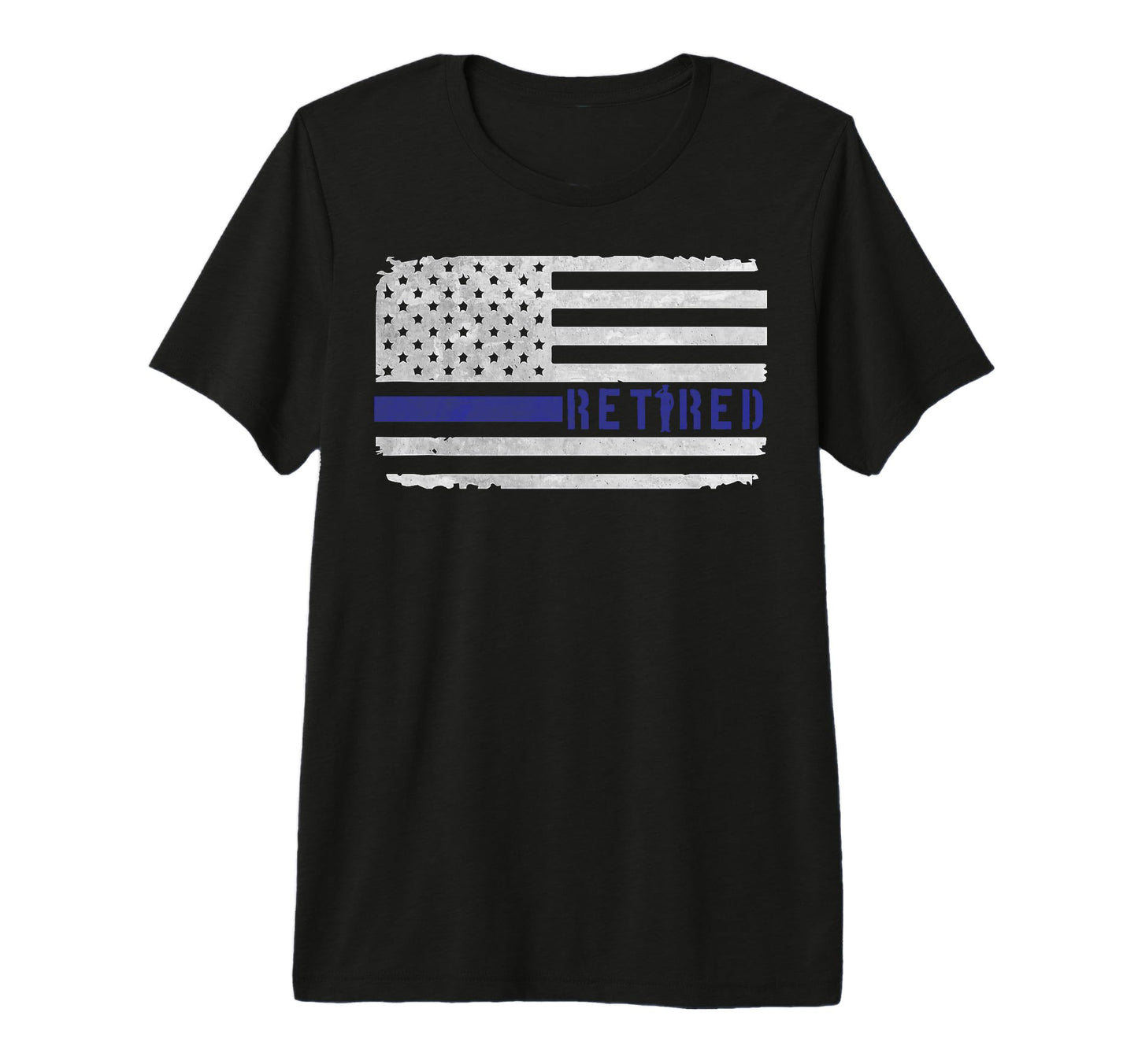 Inspiring Police Retirement Dad T-Shirt - Fun Novelty Design for Adults - T-Shirt, Sweatshirt, Hoodie