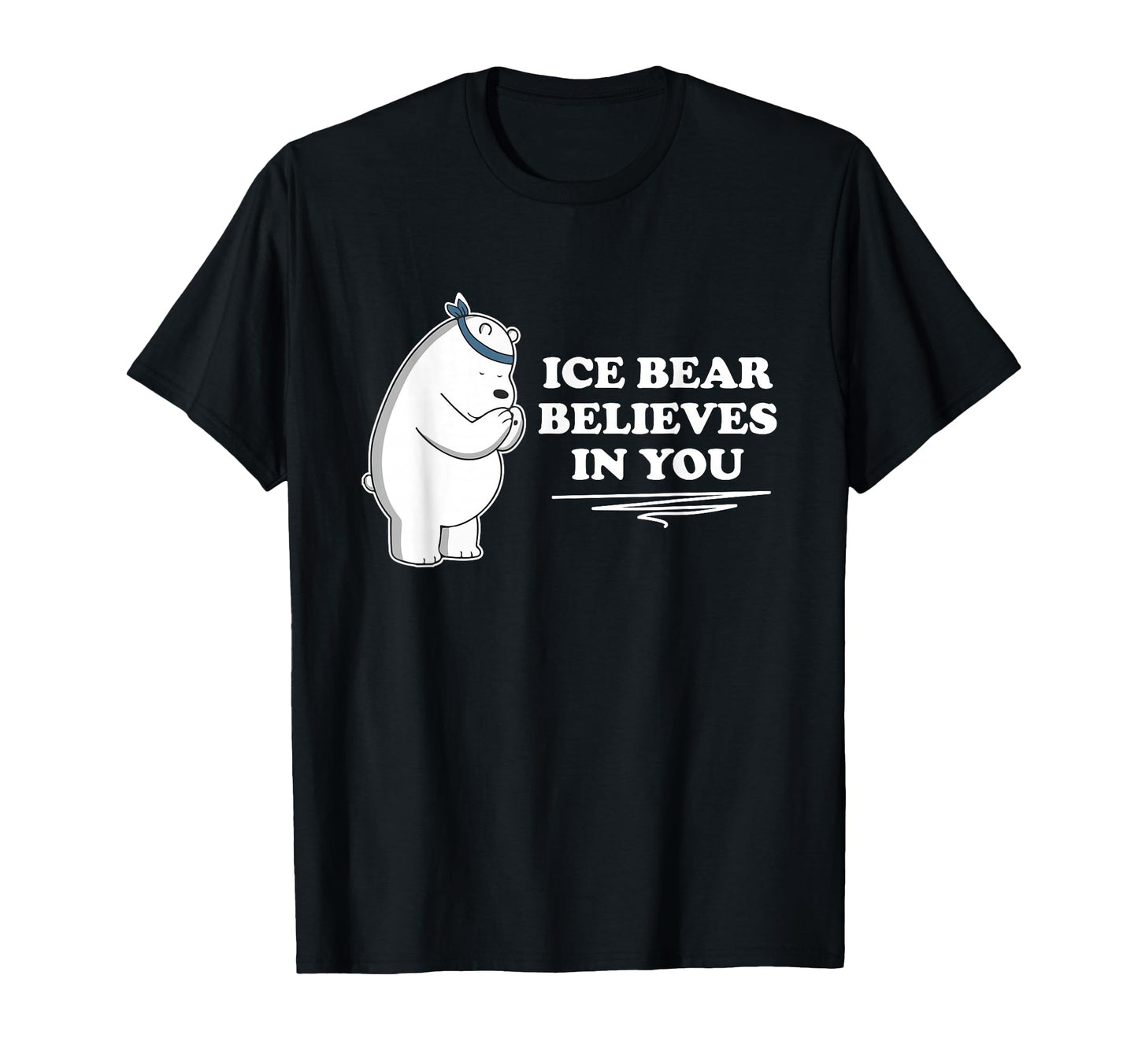 Mens Ice Bear Animal Gift T-Shirt - Unique Graphic for Adults - T-Shirt, Sweatshirt, Hoodie