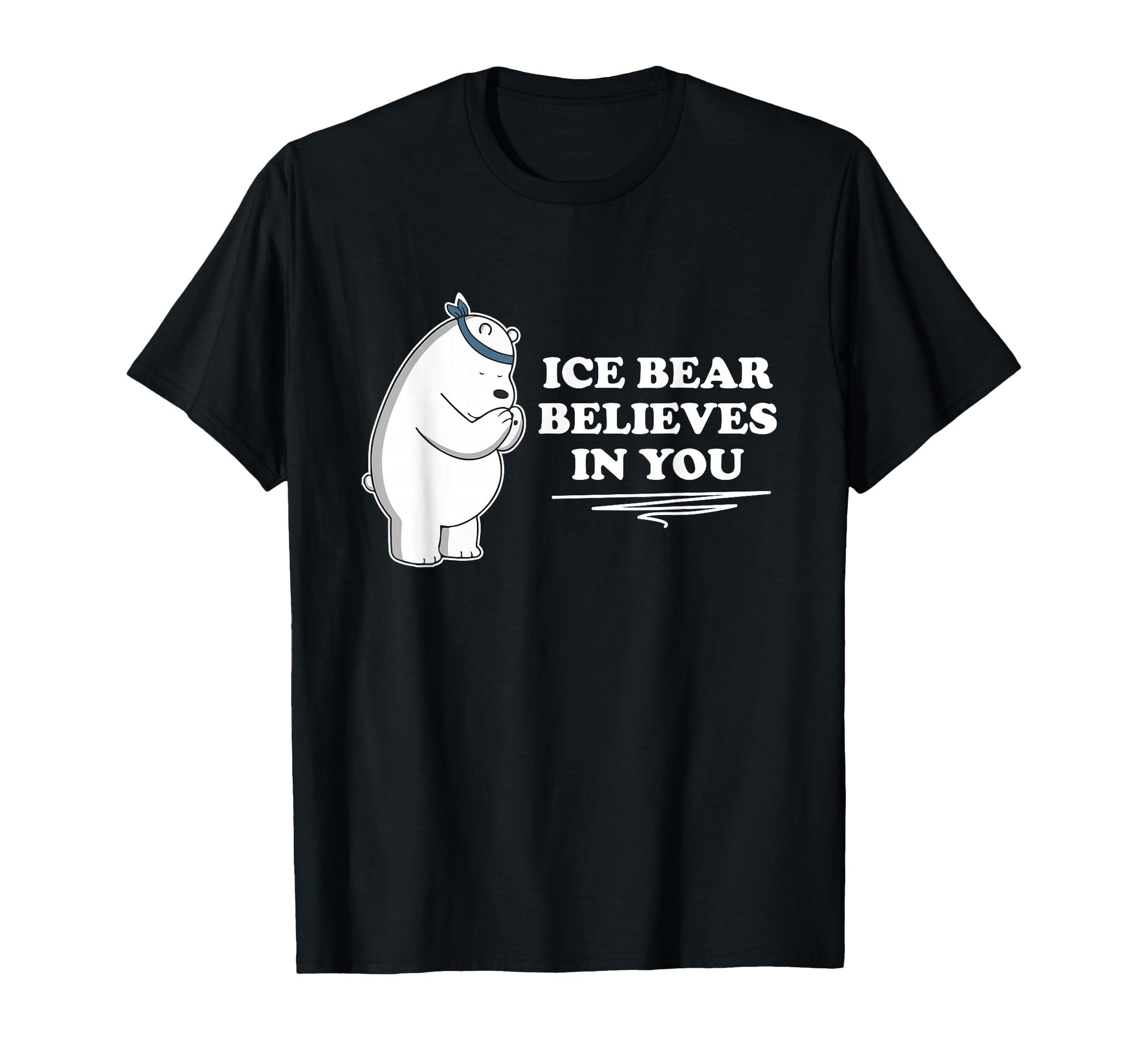 Mens Ice Bear Animal Gift T-Shirt - Unique Graphic for Adults - T-Shirt, Sweatshirt, Hoodie