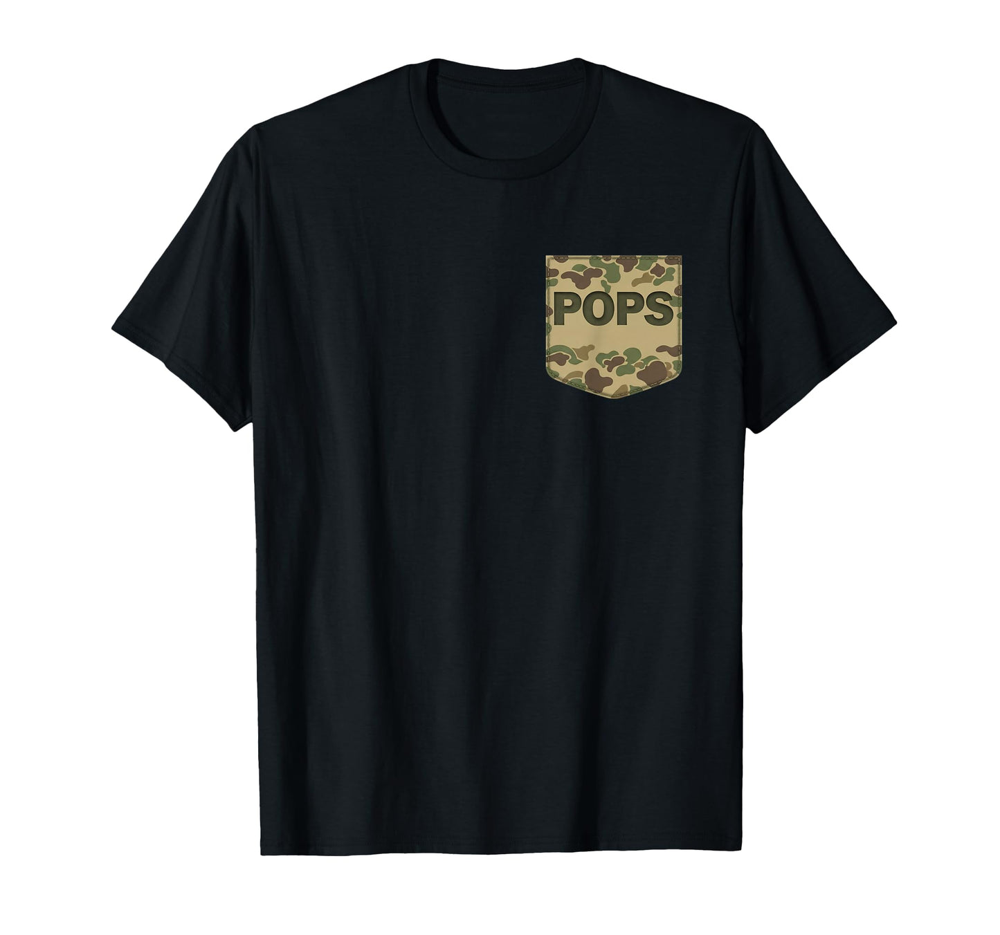 Papa Pops School Camo Duck Hunting Dad Hoodie - Aesthetic Graphic Unisex - T-Shirt, Sweatshirt, Hoodie