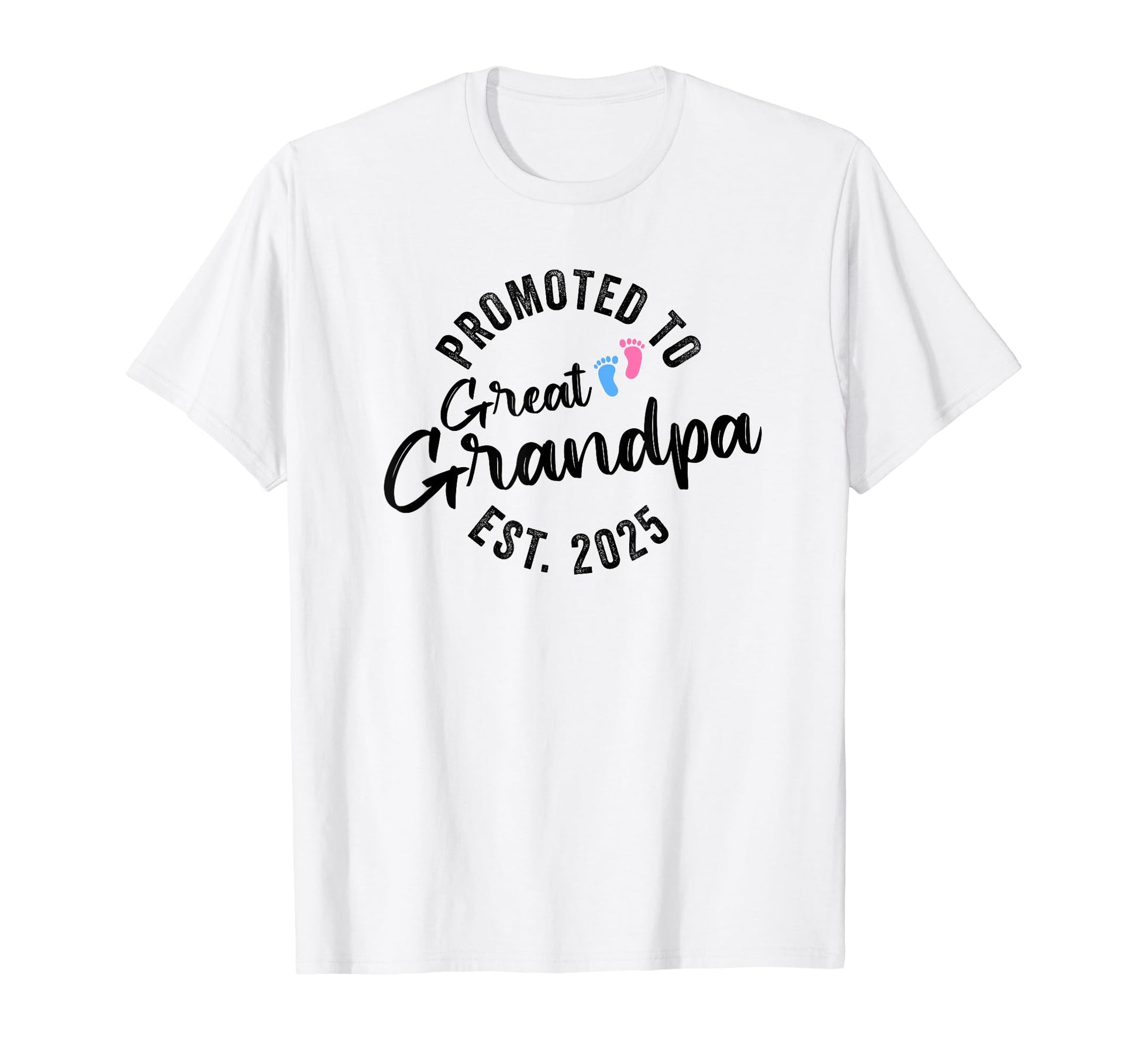 Promoted To Great Grandpa 2025 T-Shirt - Unique Graphic for Adults - T-Shirt, Sweatshirt, Hoodie
