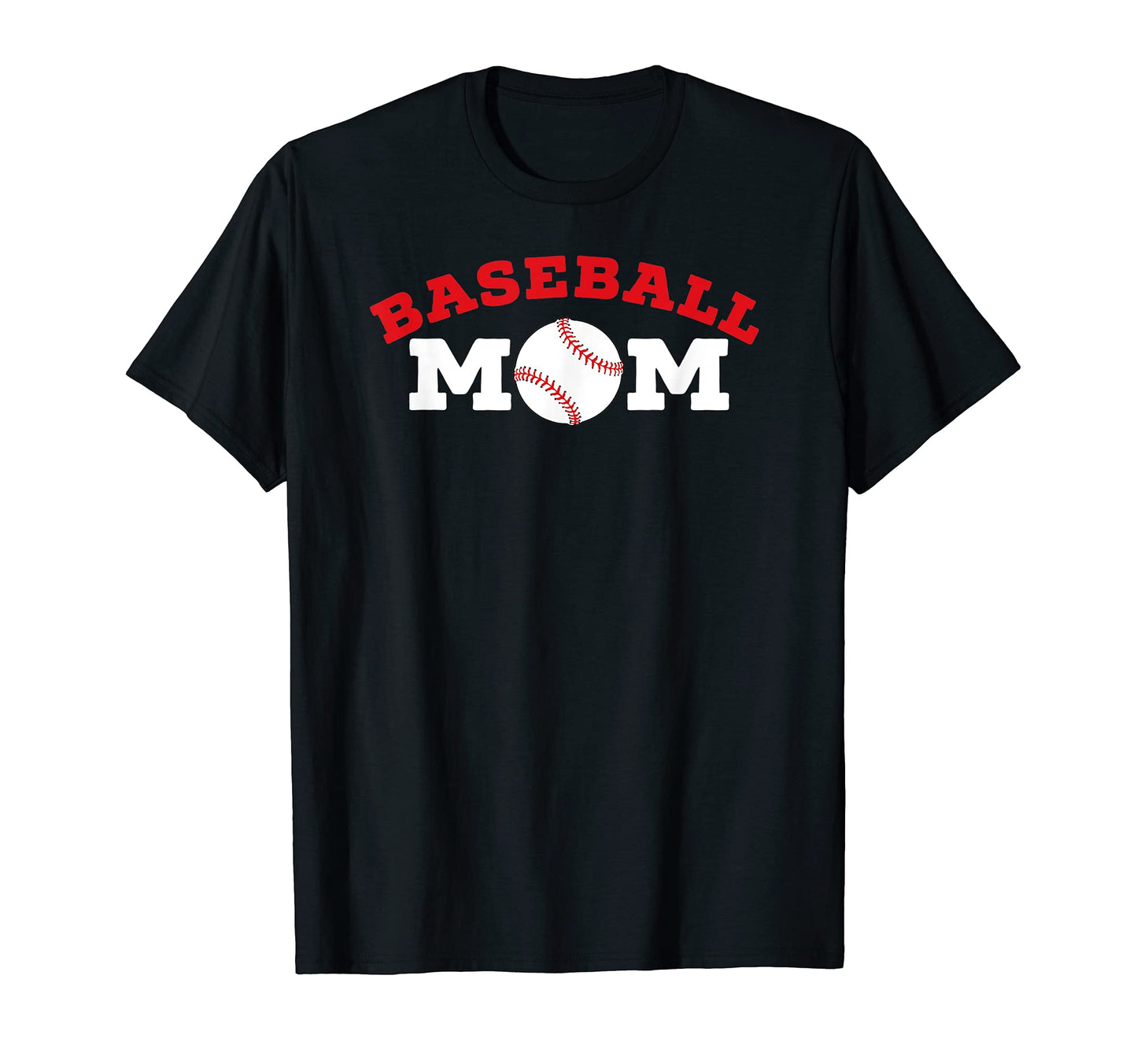 Baseball Mom And 1 Fan Funny Gift T-Shirt - Aesthetic Graphic Unisex - T-Shirt, Sweatshirt, Hoodie
