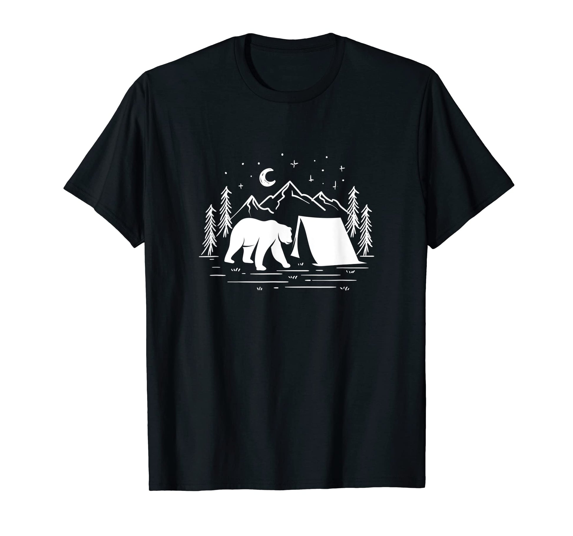Bear Wildlife Nature Grizzly Barbecue T-Shirt - Novelty Apparel for Adults - T-Shirt, Sweatshirt, Hoodie