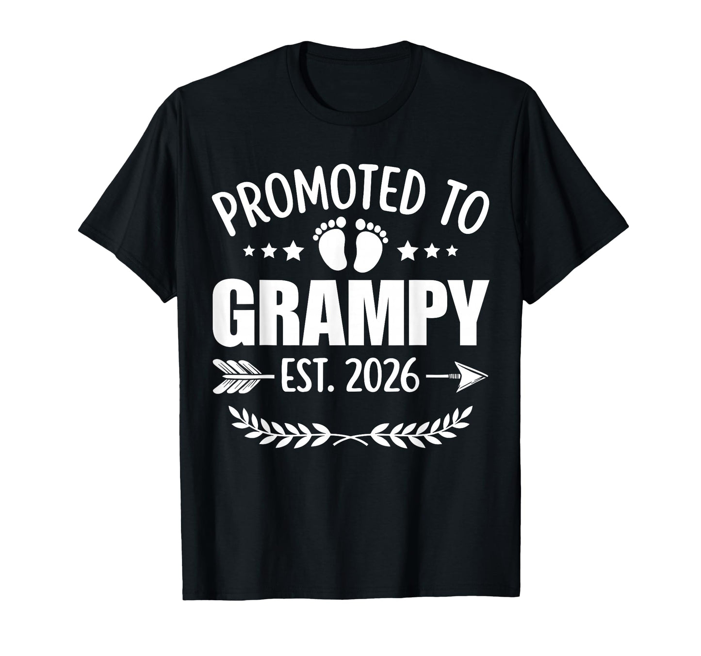 Promoted To Grampy Est 2026 Grandpa T-Shirt - Streetwear Style for Adults - T-Shirt, Sweatshirt, Hoodie