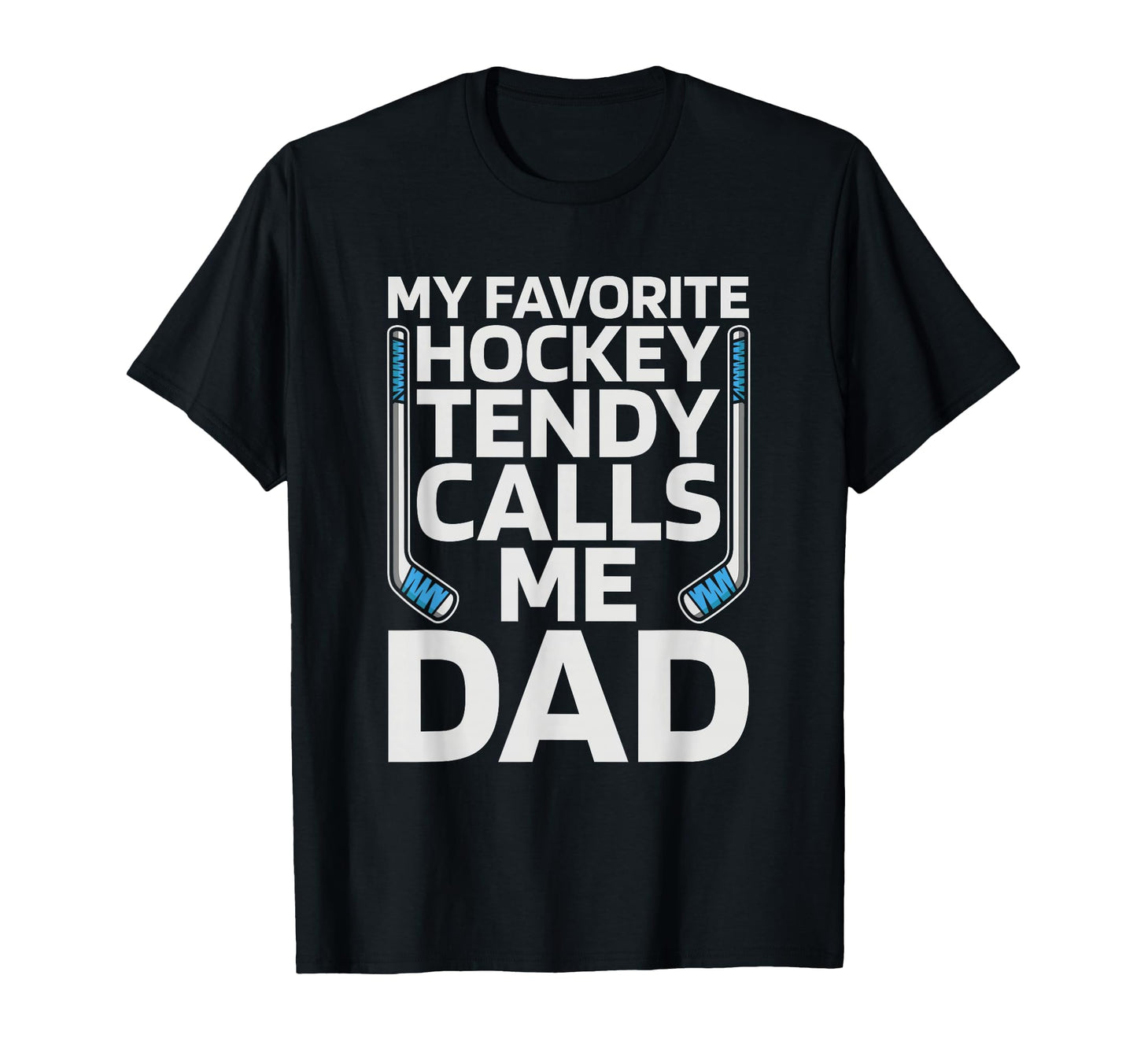 Ice Hockey Goalie My Favorite Hockey T-Shirt - Unique Graphic Unisex - T-Shirt, Sweatshirt, Hoodie