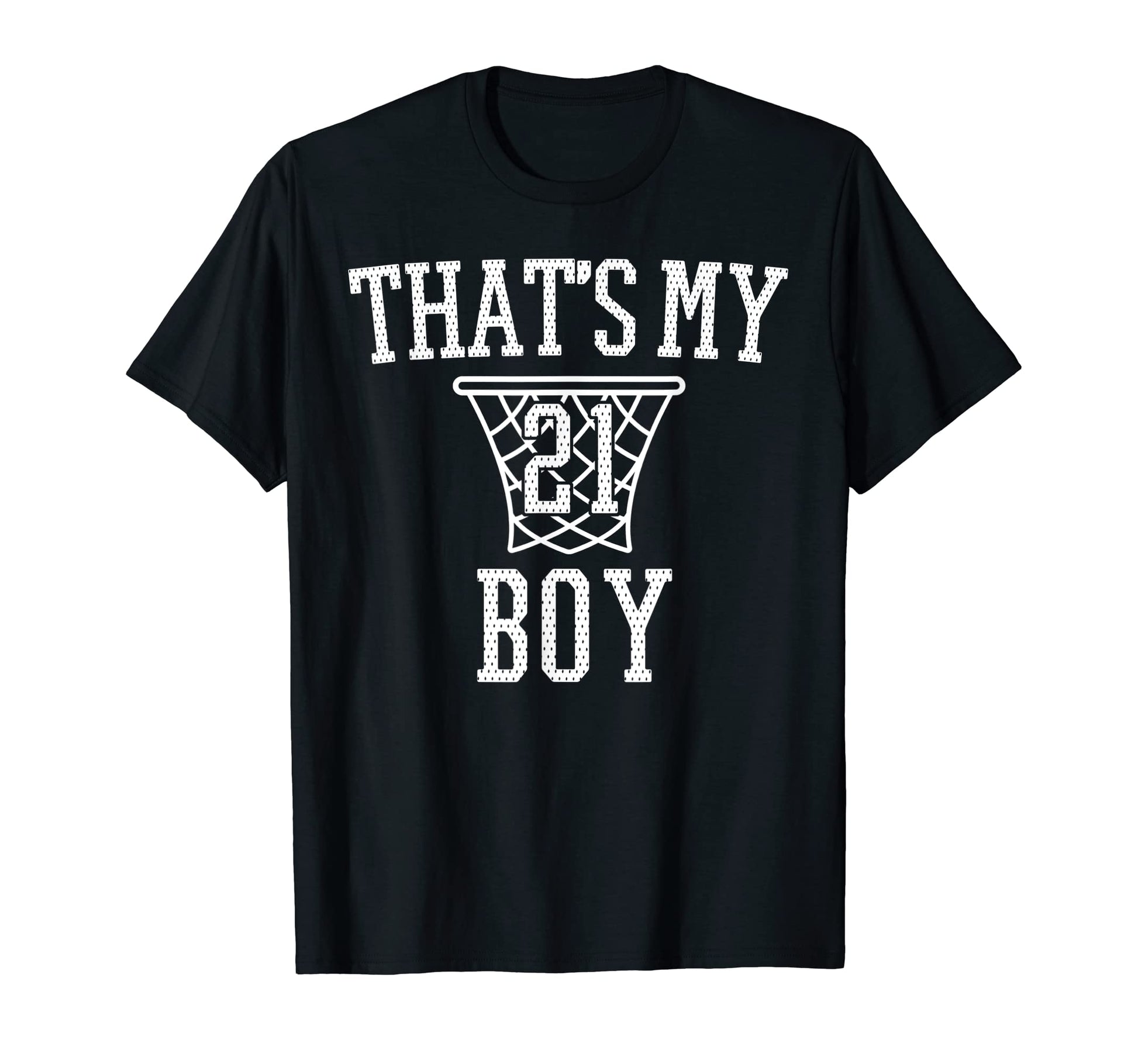My 21 Basketball Number 21 Jersey T-Shirt - Fun Novelty Design Unisex - T-Shirt, Sweatshirt, Hoodie