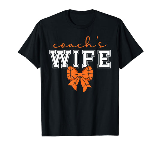 Basketball Coachs Wife Coquette T-Shirt - Unique Graphic Men Women - T-Shirt, Sweatshirt, Hoodie