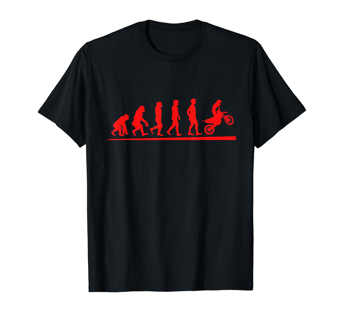 Motocross Evolution Dirt Bike T-Shirt - Streetwear Style Men Women - T-Shirt, Sweatshirt, Hoodie