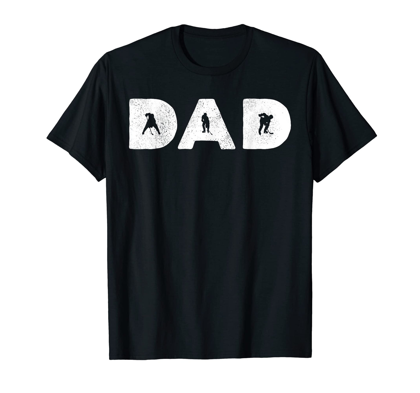 Mens Fathers Day Ice Hockey Dad T-Shirt - Streetwear Style for Adults - T-Shirt, Sweatshirt, Hoodie