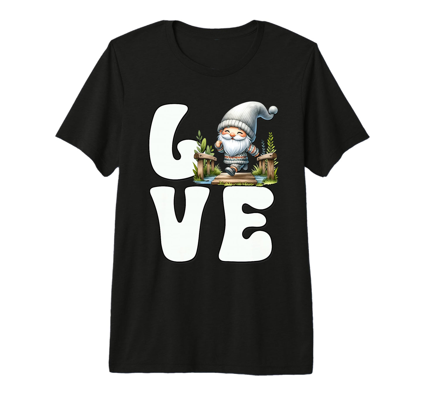 Retirement Gnome Dad Who Love Trail T-Shirt - Trendy Graphic for Adults - T-Shirt, Sweatshirt, Hoodie