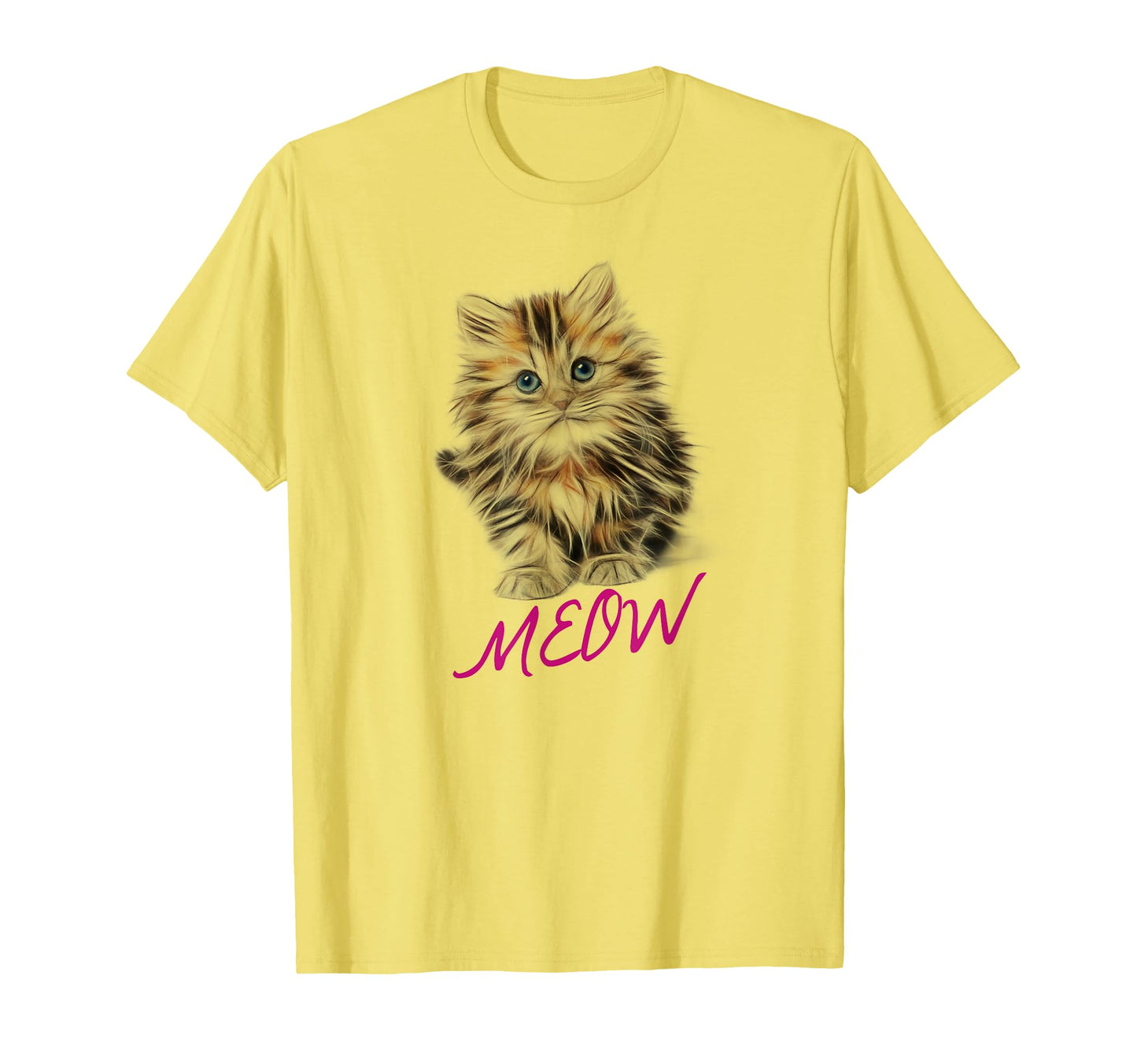 Cat Meow Kitty Funny Cats Mom T-Shirt - Casual Everyday Wear for Adults - T-Shirt, Sweatshirt, Hoodie