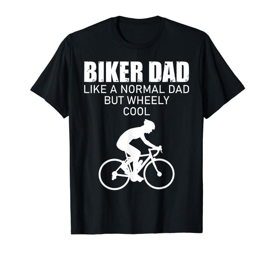 Biker Dad Funny Definition Mountain T-Shirt - Fun Novelty Design Men Women - T-Shirt, Sweatshirt, Hoodie