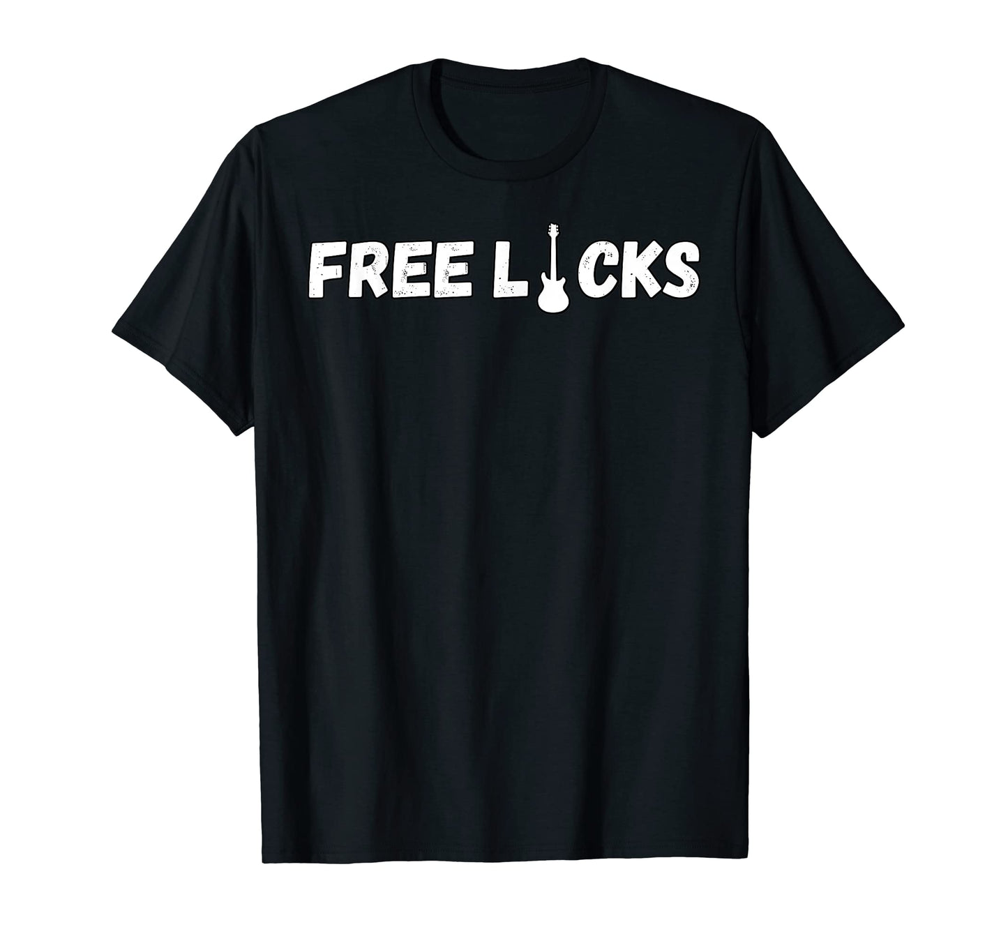Free Licks Guitar Music Rock And Roll T-Shirt - Aesthetic Graphic Unisex - T-Shirt, Sweatshirt, Hoodie