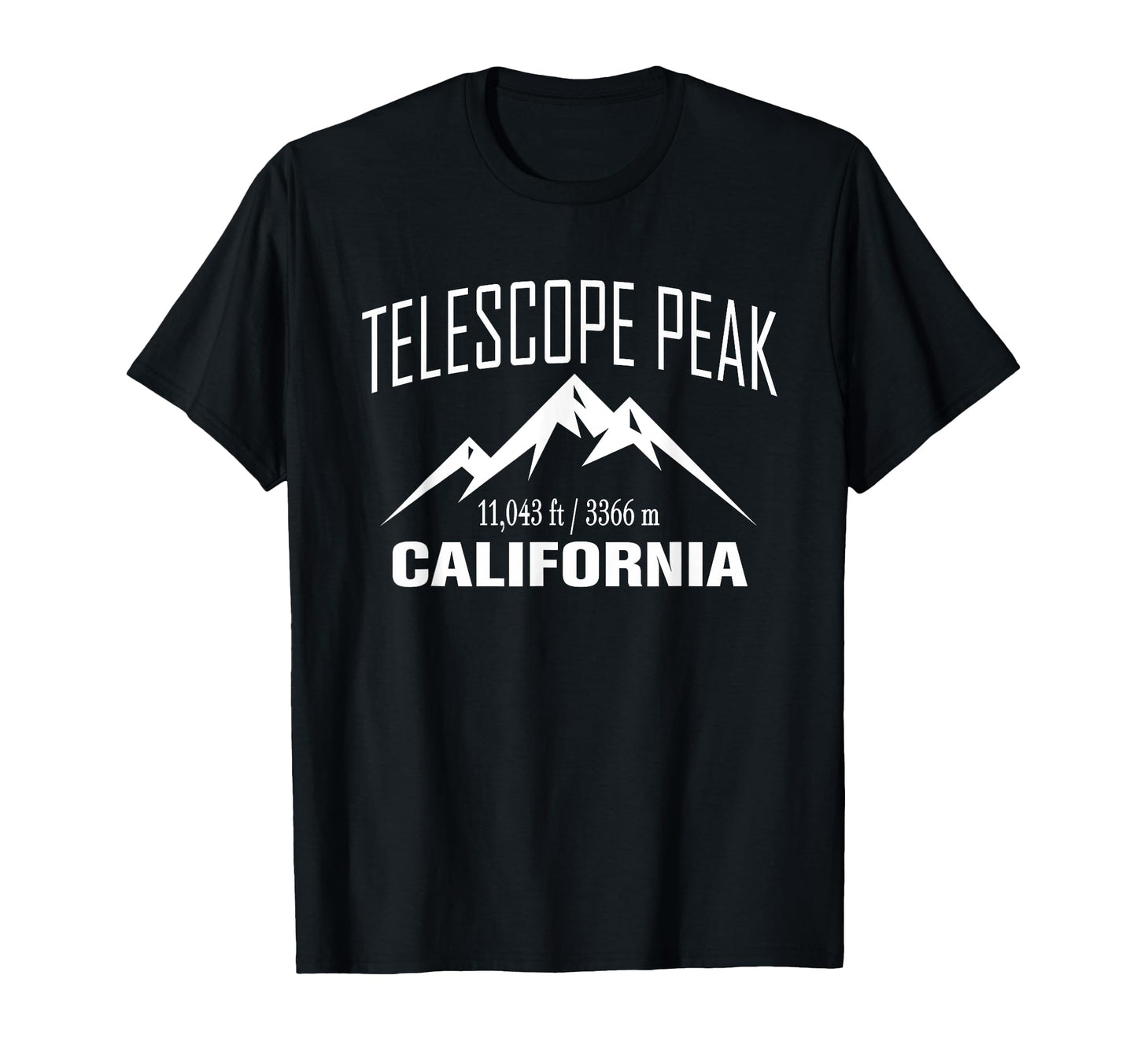 Telescope Peak California Climbing Summit T-Shirt - Graphic Print Unisex - T-Shirt, Sweatshirt, Hoodie
