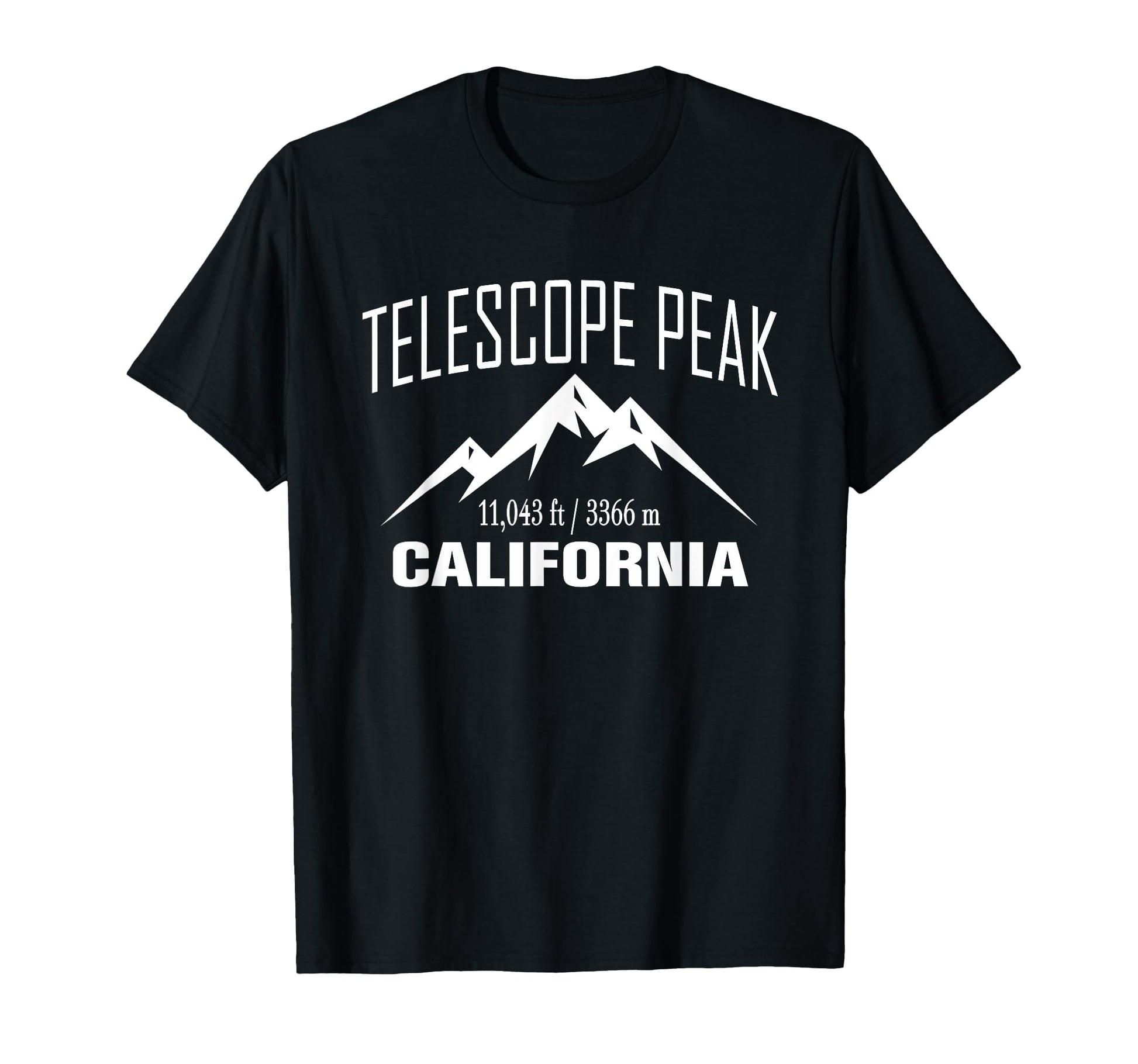 Telescope Peak California Climbing Summit T-Shirt - Graphic Print Unisex - T-Shirt, Sweatshirt, Hoodie