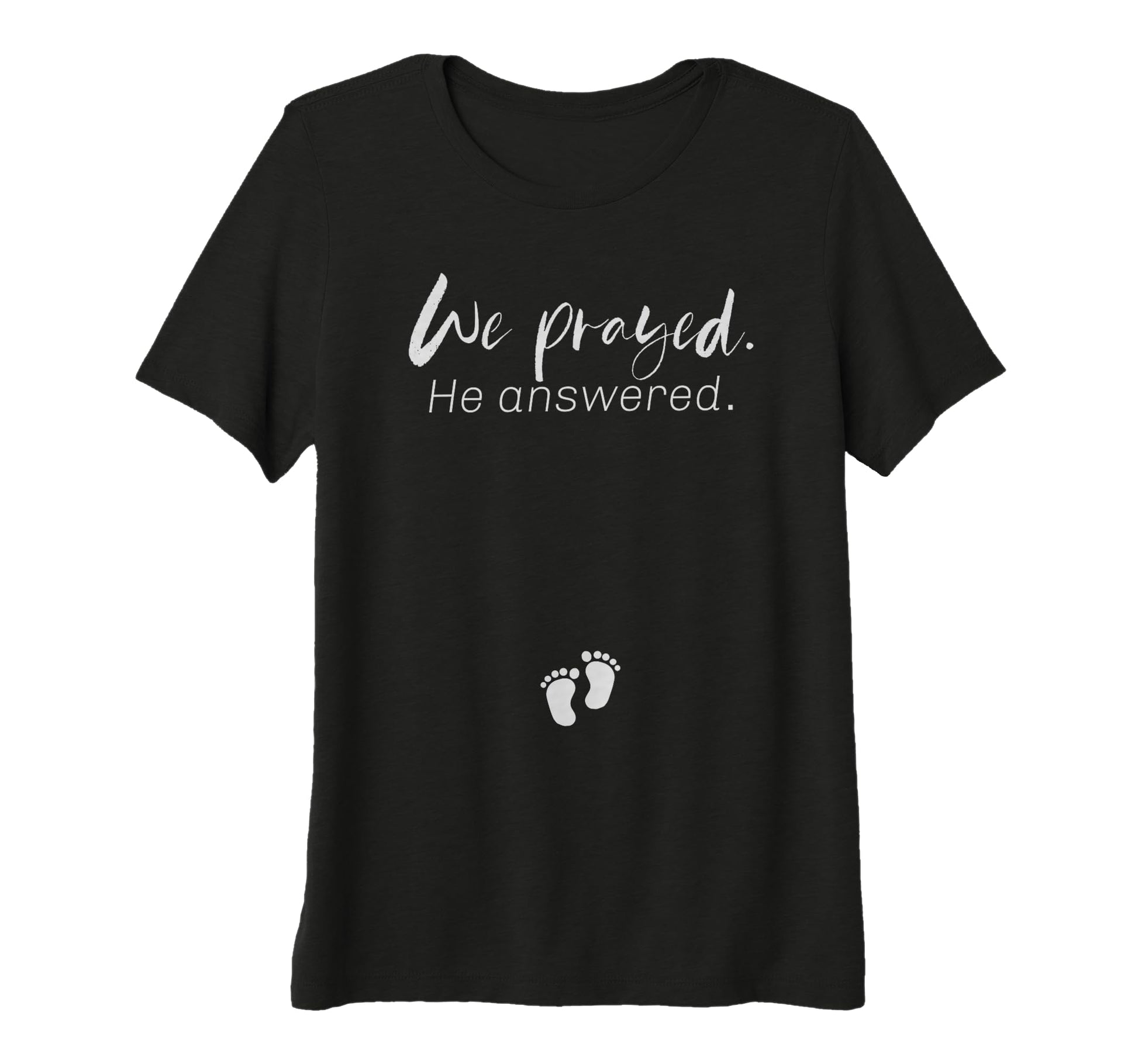 Womens Christian Pregnancy T-Shirt - Aesthetic Graphic for Adults - T-Shirt, Sweatshirt, Hoodie