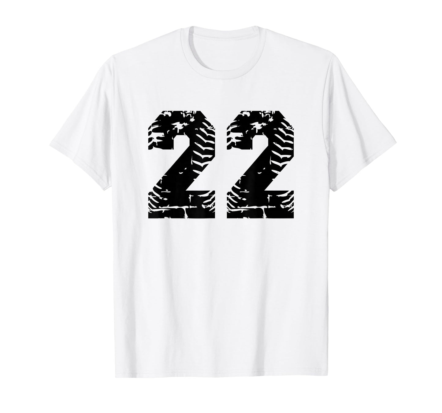 Baseball Softball Number 22 T-Shirt - Graphic Print for Adults - T-Shirt, Sweatshirt, Hoodie