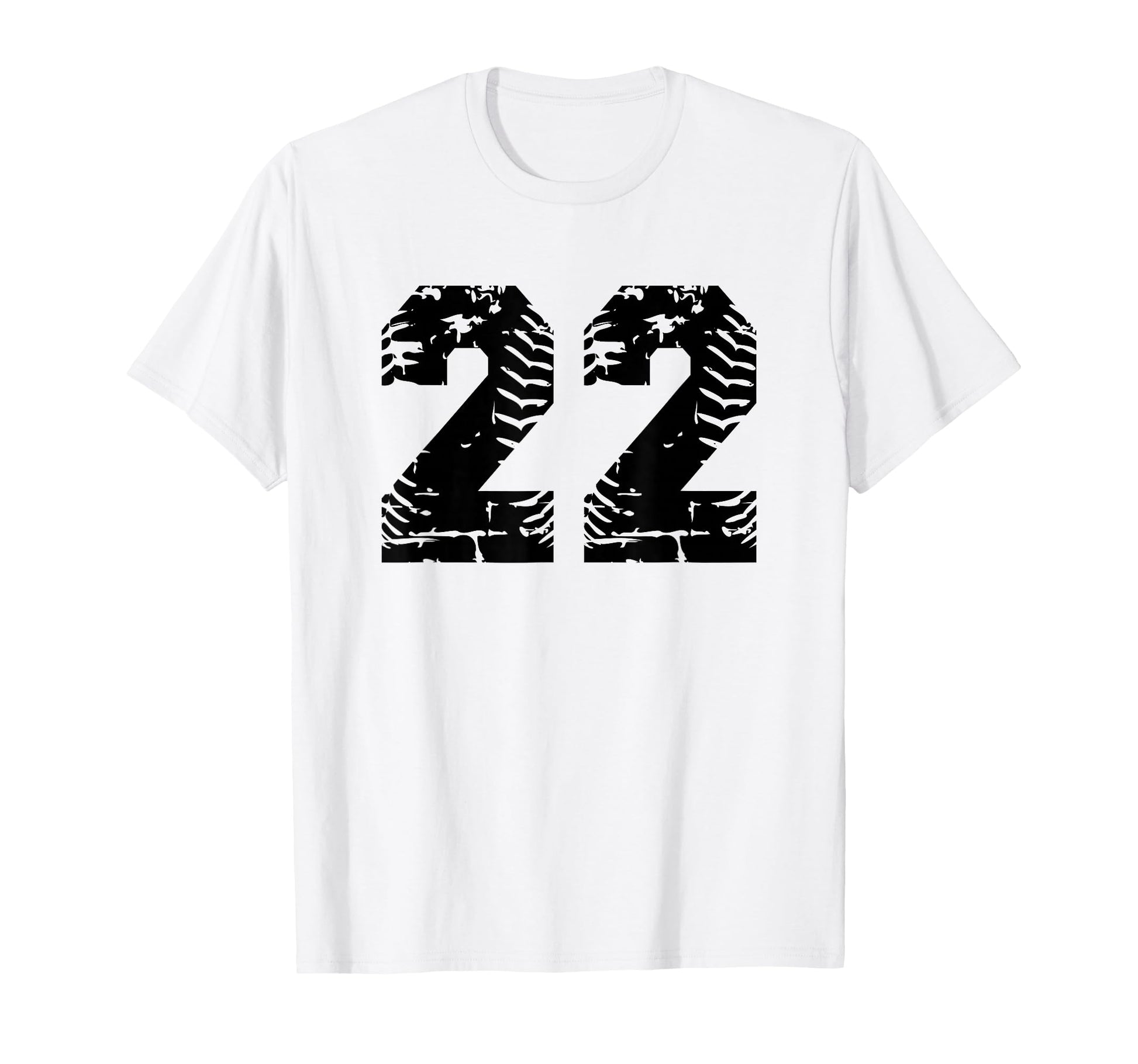 Baseball Softball Number 22 T-Shirt - Graphic Print for Adults - T-Shirt, Sweatshirt, Hoodie