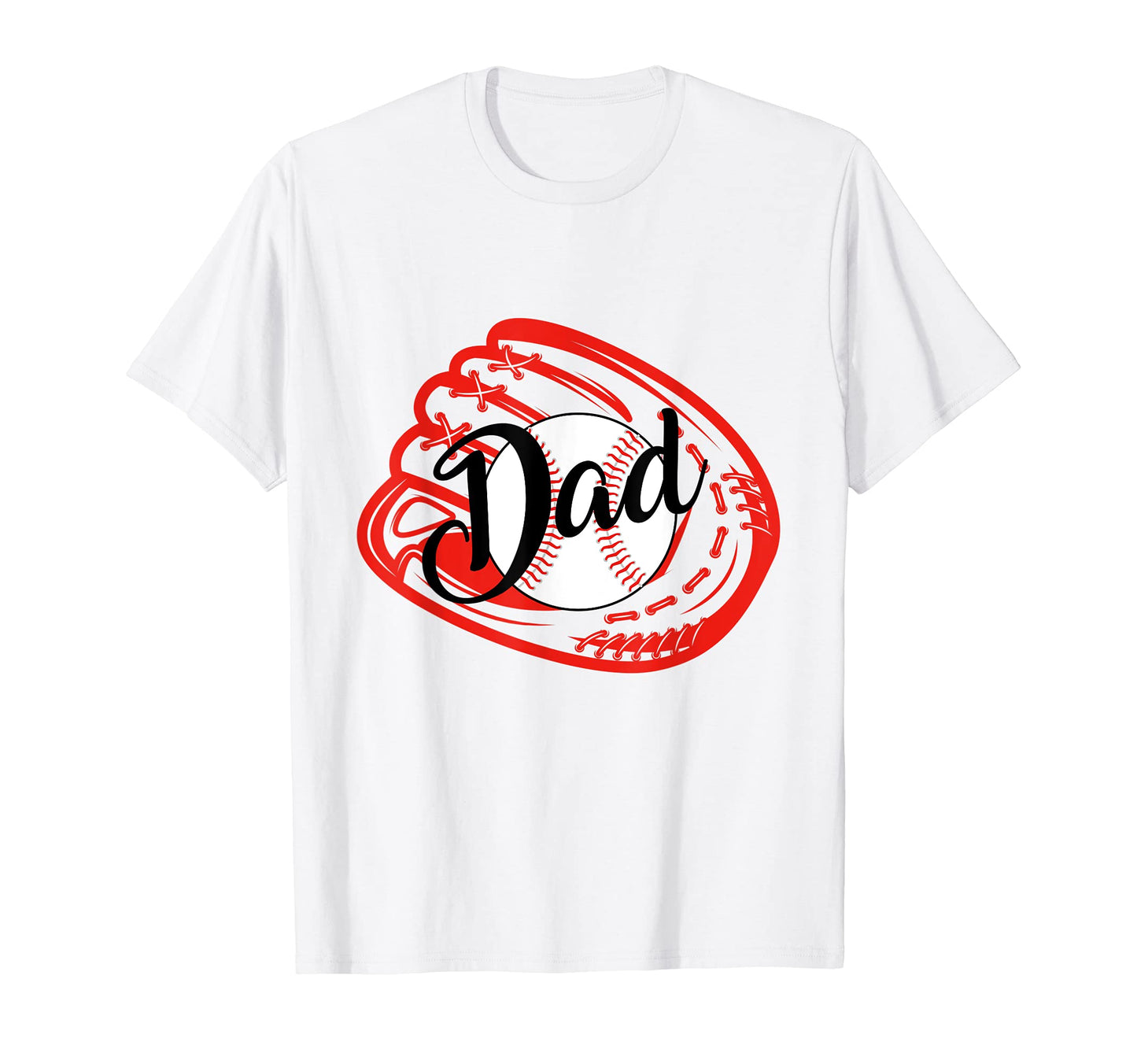 Baseball Dad Fathers Day Dads T-Shirt - Aesthetic Graphic Men Women - T-Shirt, Sweatshirt, Hoodie