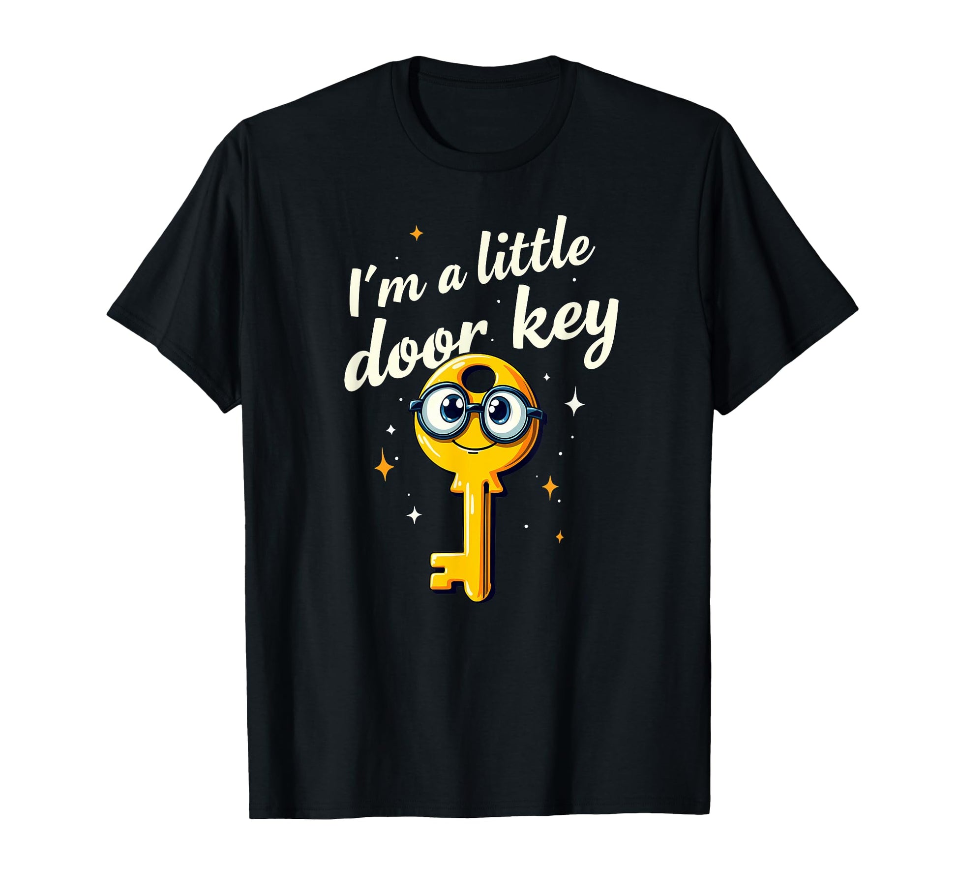 Dad Jokes Im Little Door Key T-Shirt - Custom Art Print for Adults - T-Shirt, Sweatshirt, Hoodie