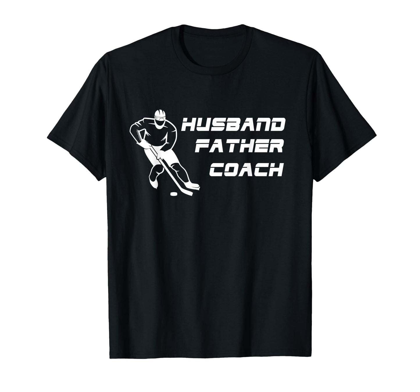 Hockey Father Hockey Dad Husband Hockey T-Shirt - Unique Graphic Men Women - T-Shirt, Sweatshirt, Hoodie