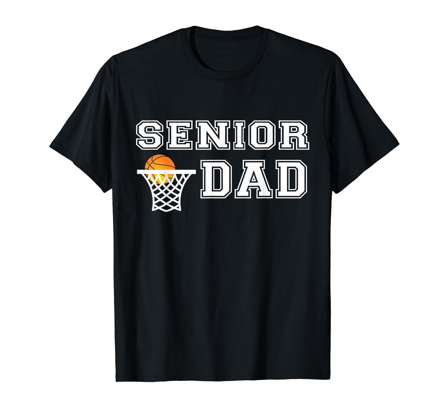 Mens Basketball Senior Dad Player T-Shirt - Unique Graphic for Adults - T-Shirt, Sweatshirt, Hoodie