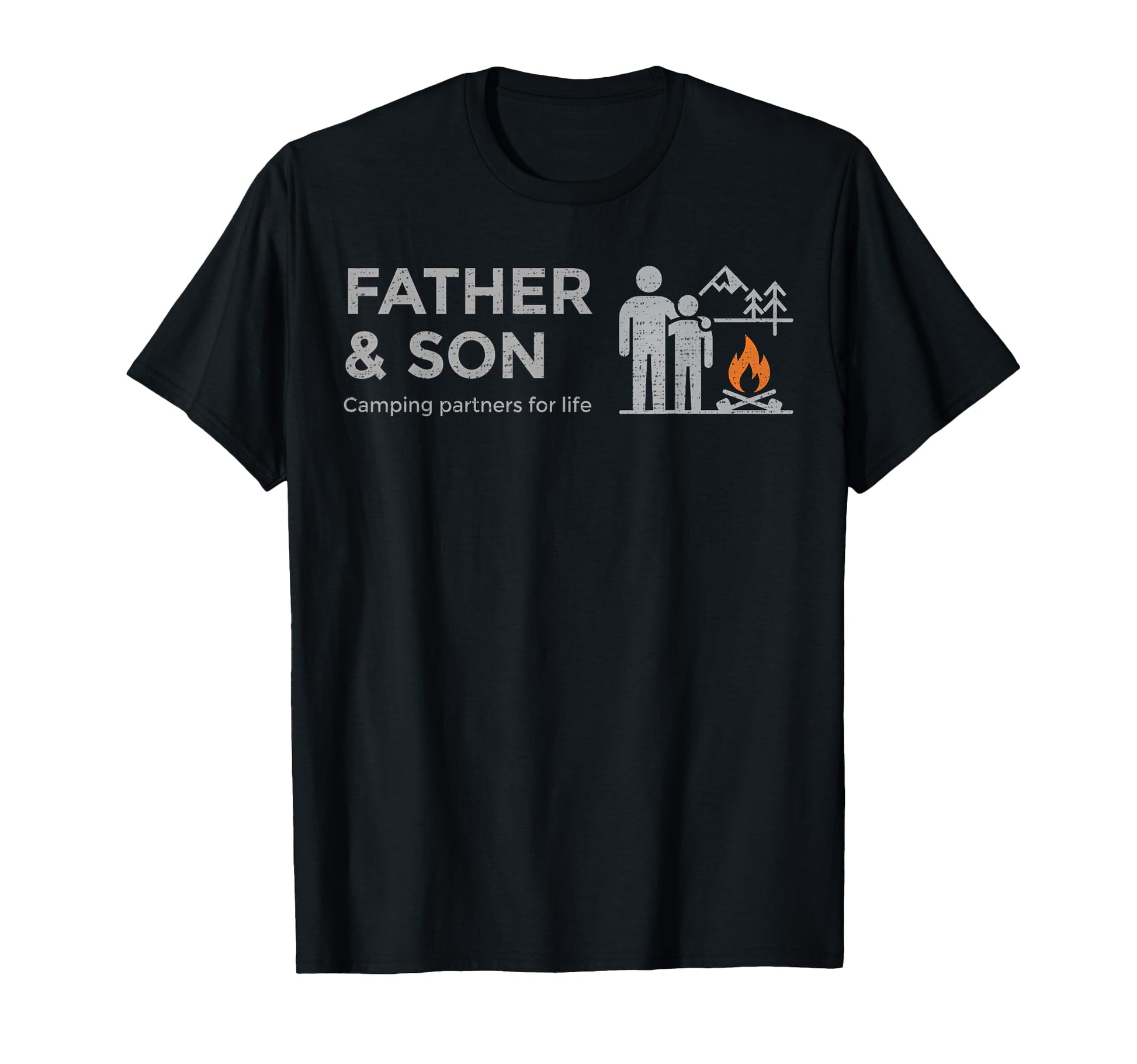 Father And Son Camping Partners Life T-Shirt - Novelty Apparel Men Women - T-Shirt, Sweatshirt, Hoodie