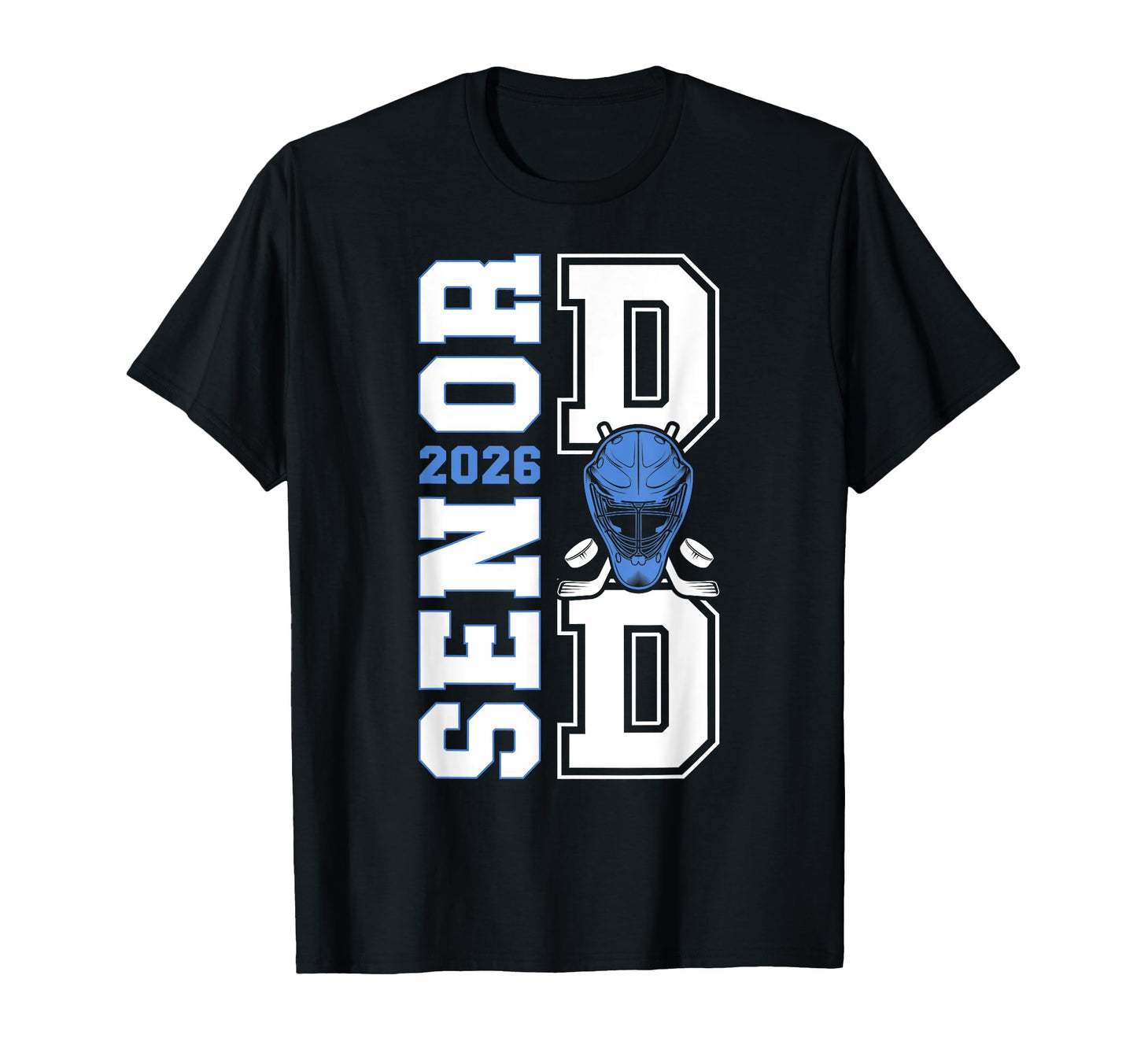 Hockey Senior Dad Senior Hockey T-Shirt - Minimalist Print Men Women - T-Shirt, Sweatshirt, Hoodie