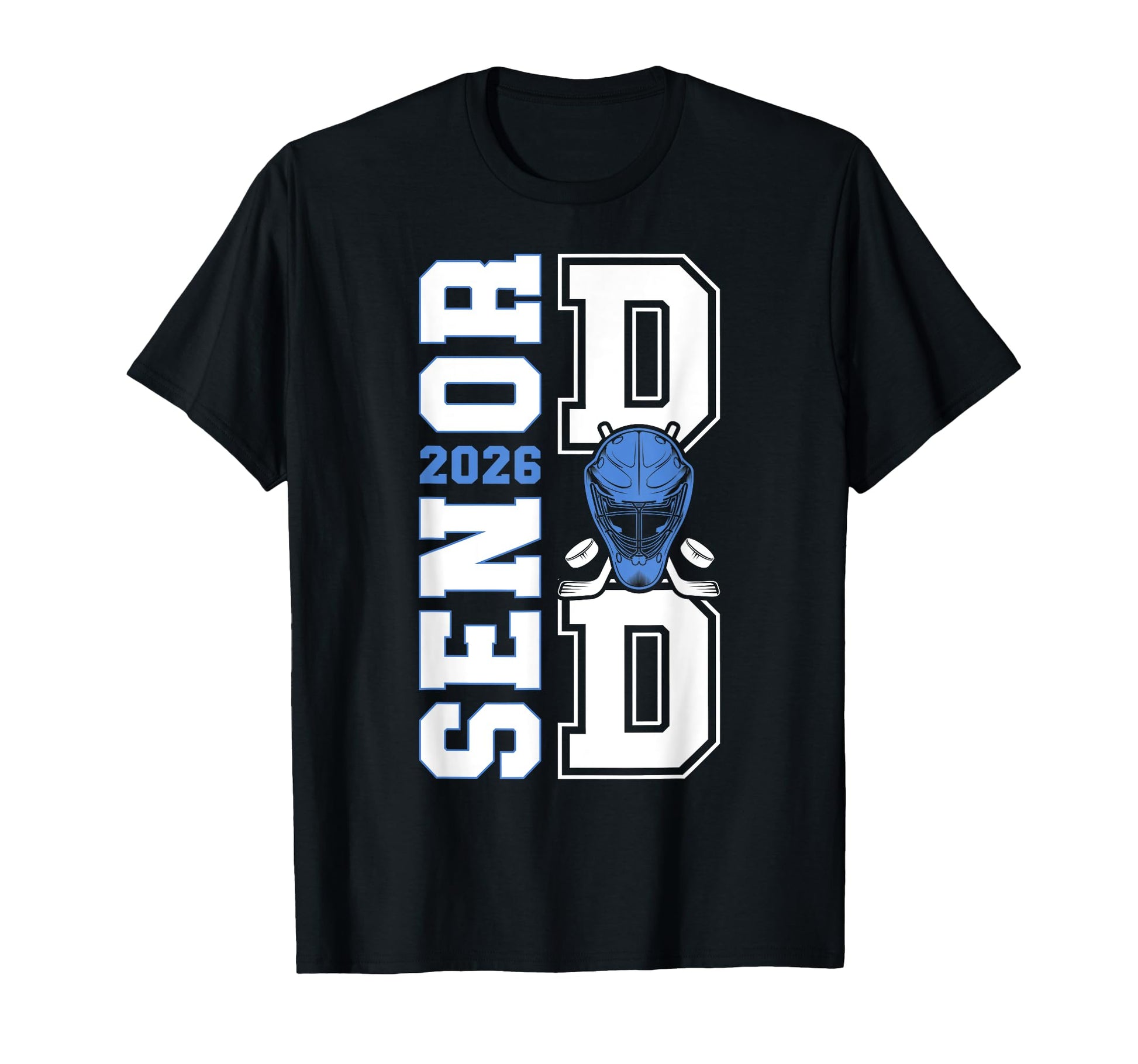 Hockey Senior Dad Senior Hockey T-Shirt - Minimalist Print Men Women - T-Shirt, Sweatshirt, Hoodie