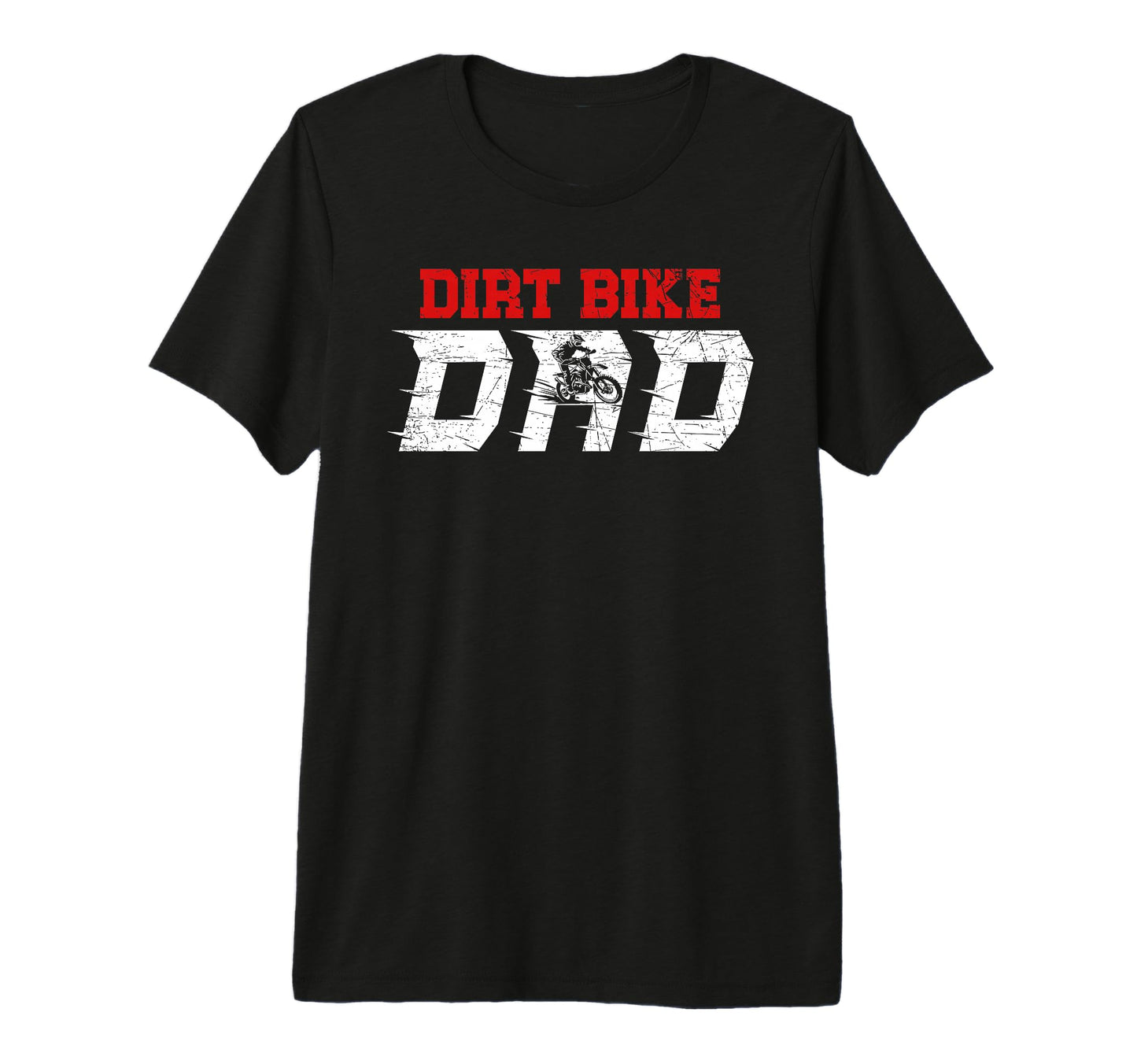 Mens Dirt Bike Dad Proud Dirt Biker Dad T-Shirt - Unique Graphic Men Women - T-Shirt, Sweatshirt, Hoodie
